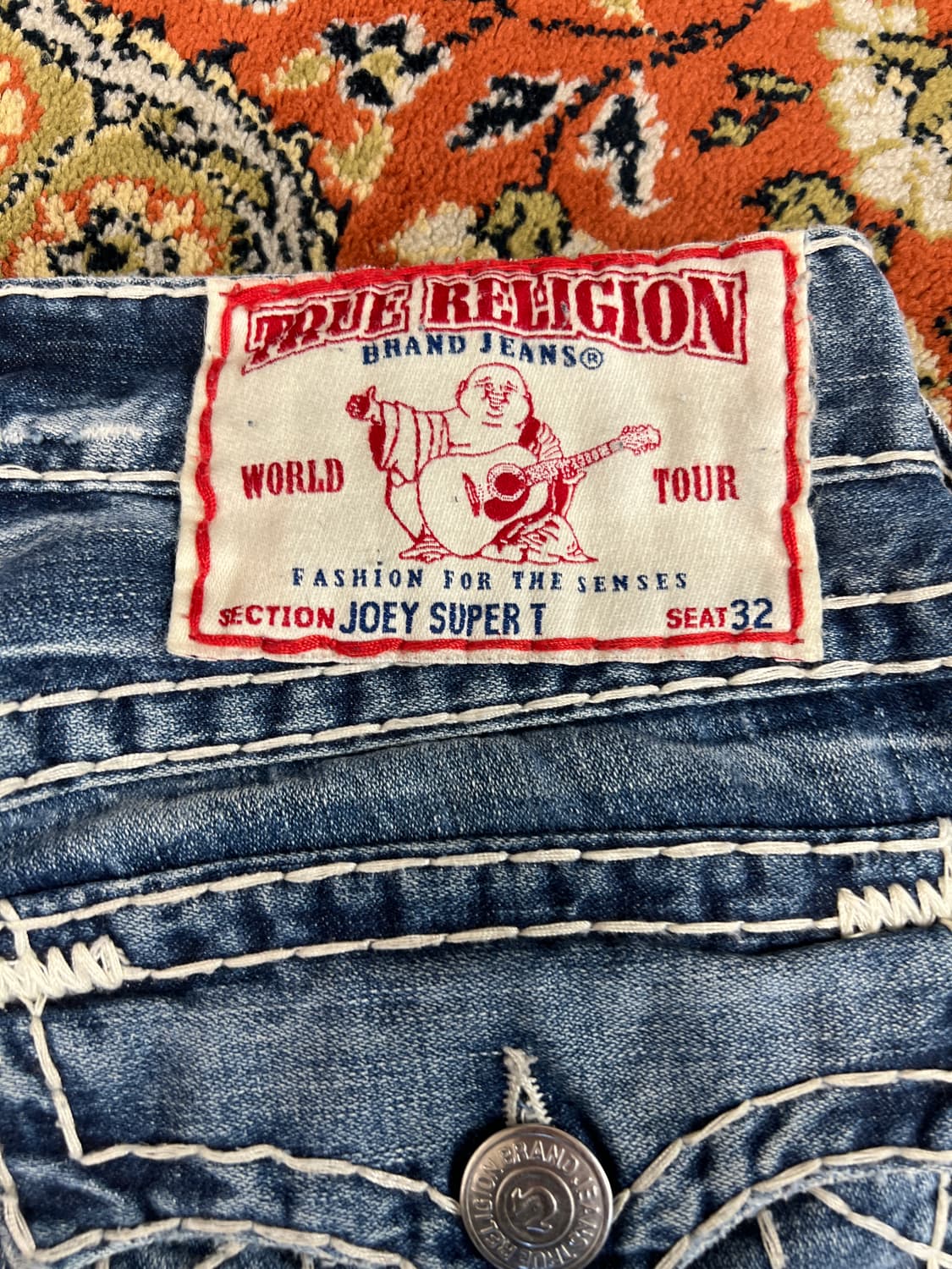 [30] 트루릴리전  조이슈퍼티 부츠컷 플레어 데님팬츠 상품이미지4