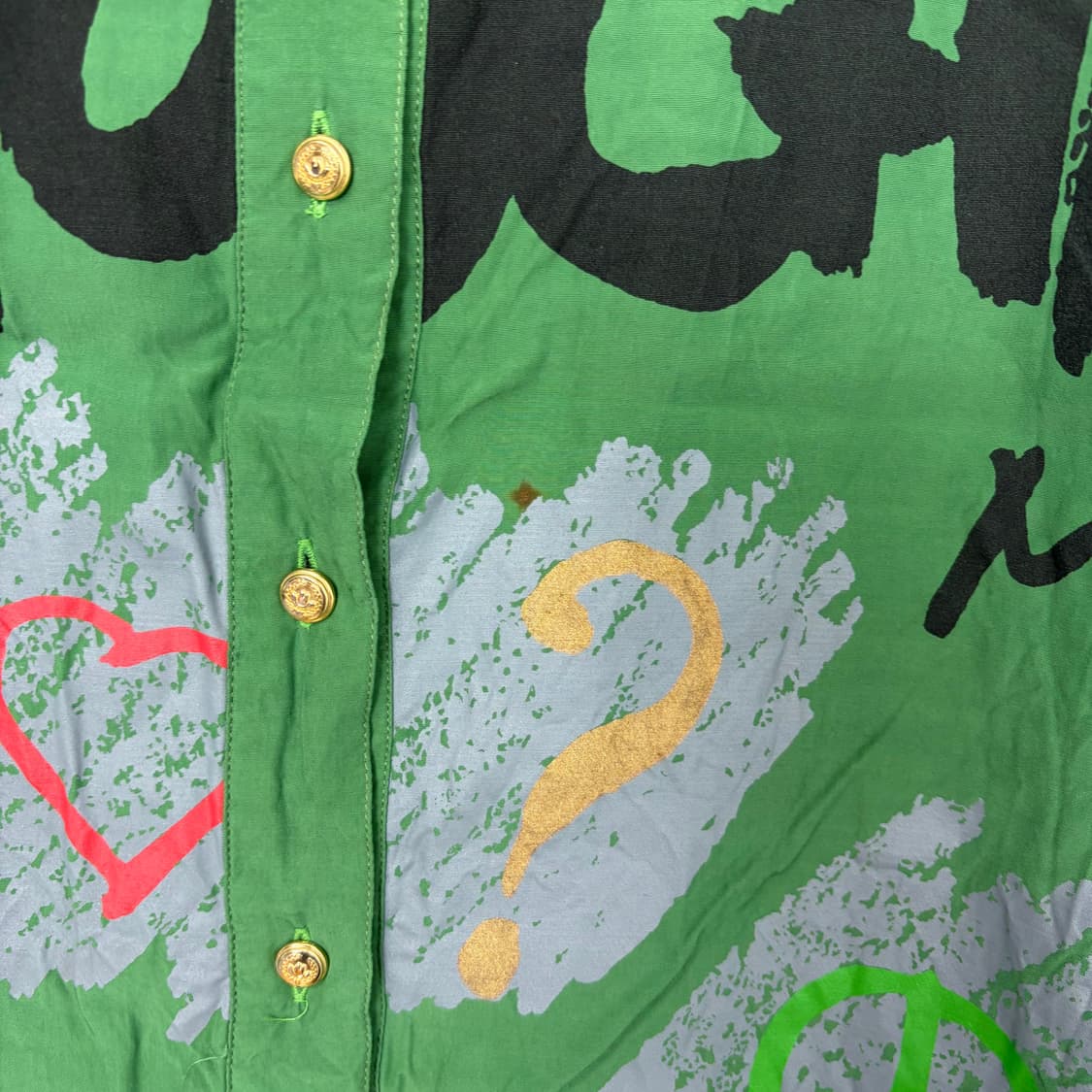 모스키노 패턴 셔츠 상품이미지4