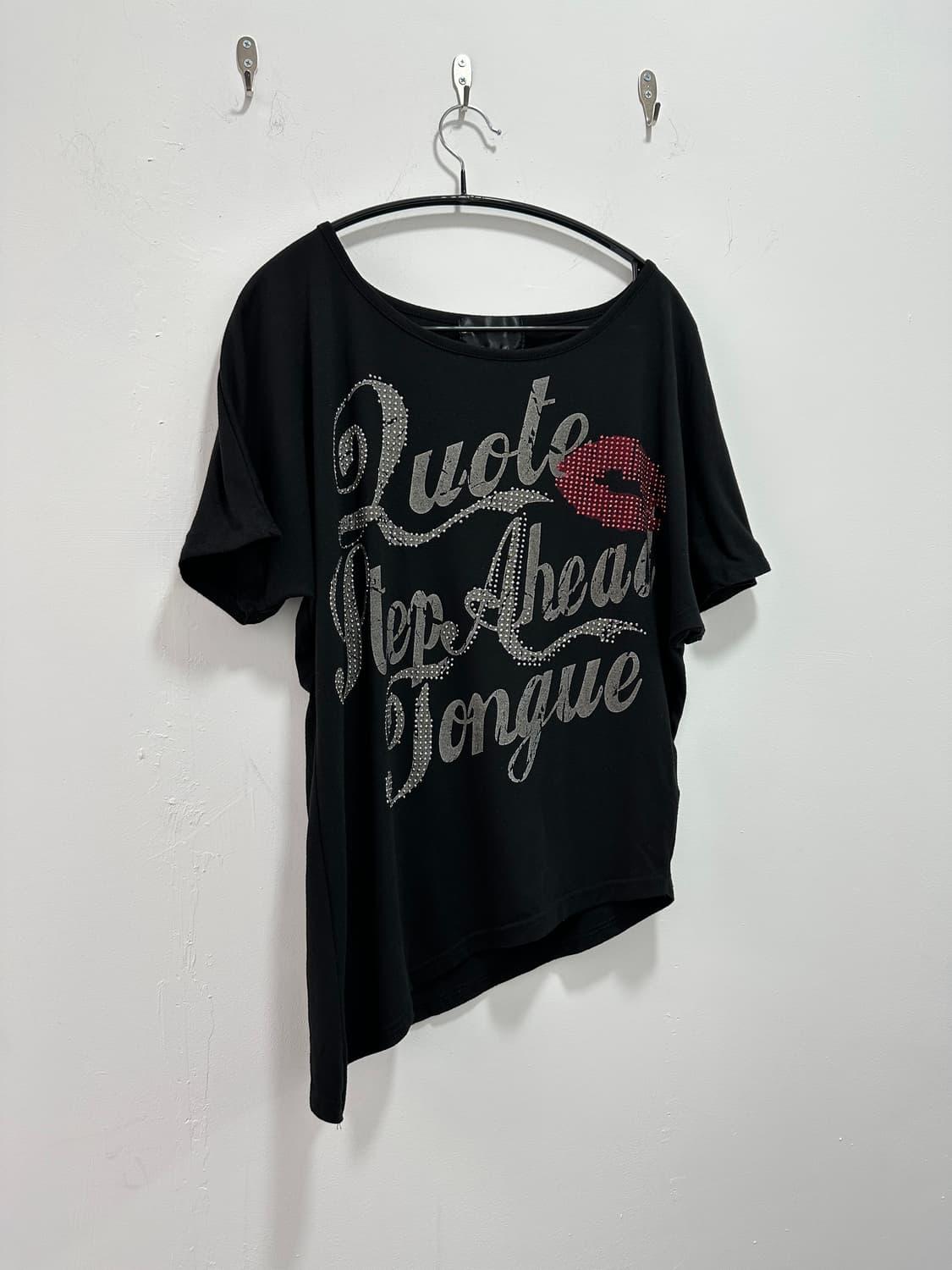 Joviality thanks biz asymmetric tee 상품이미지2