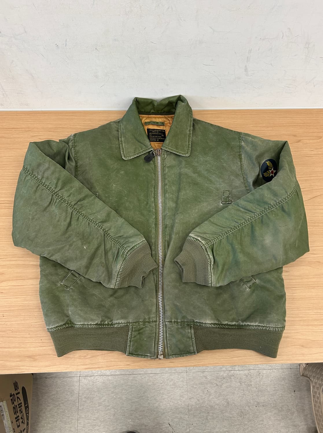 휴스턴 INC B-15 플라이트 자켓 상품이미지2