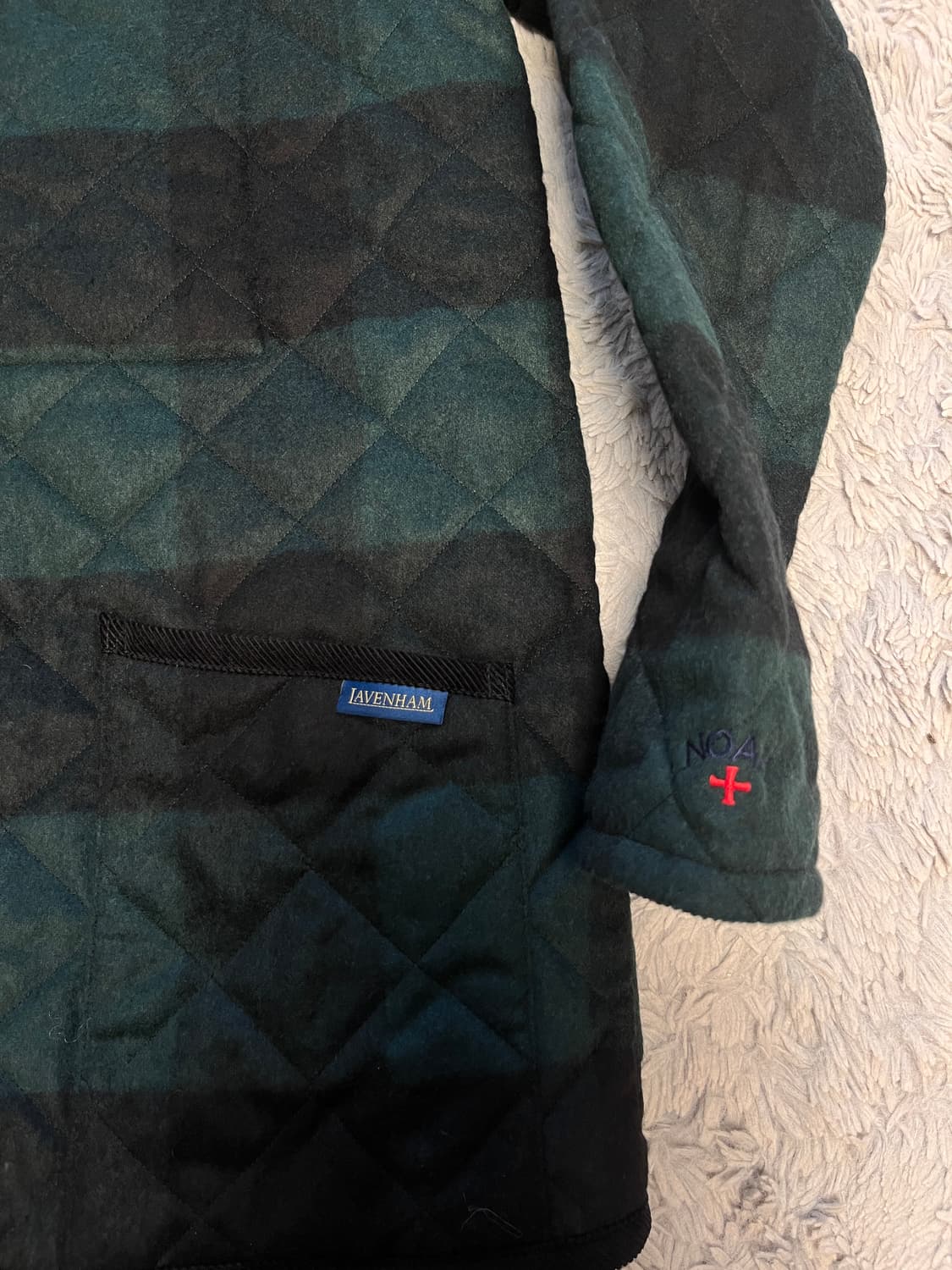 노아 x 레이븐햄 퀼팅 자켓 [M] 상품이미지3