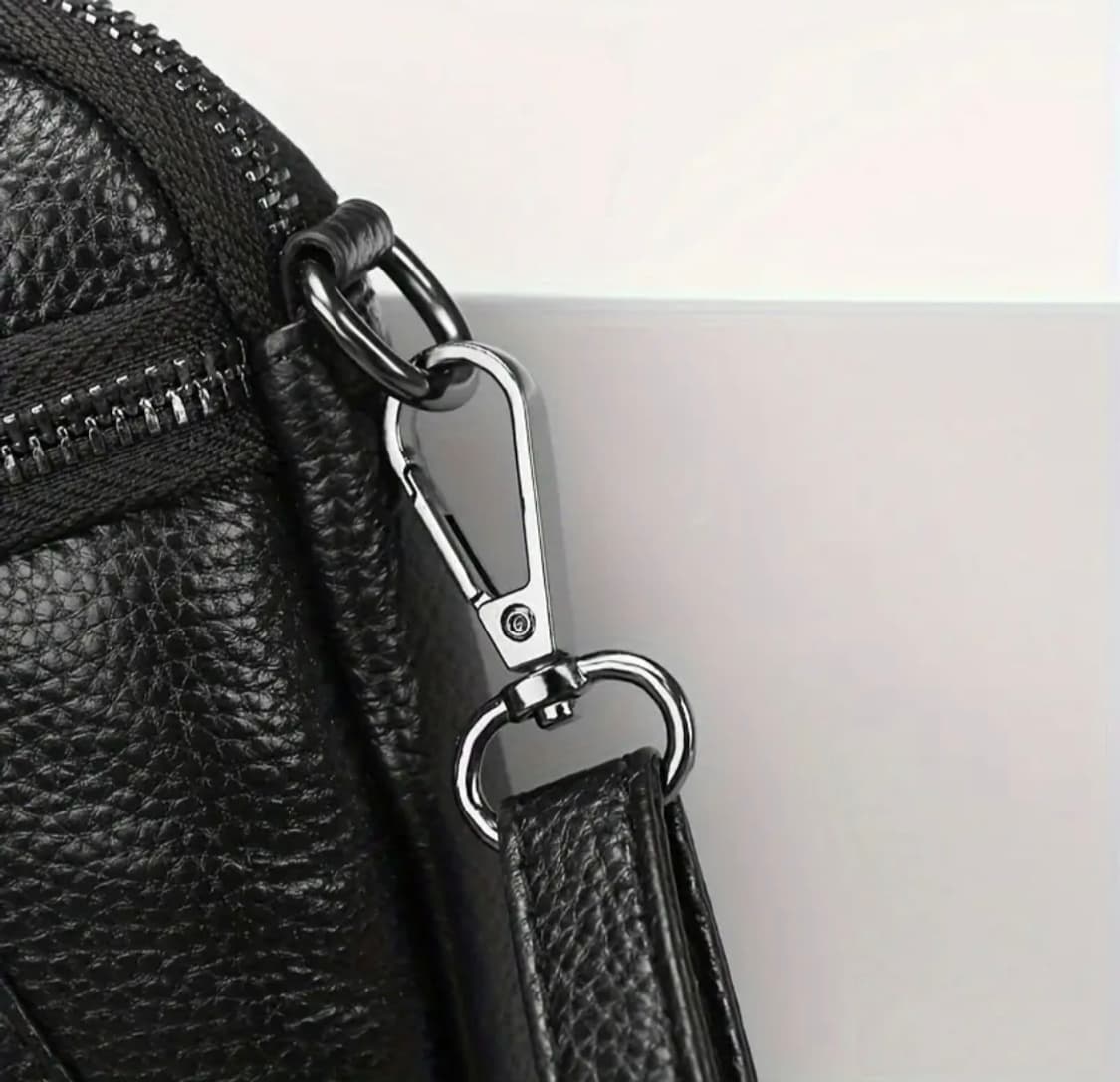 가볍고 튼튼한 천연 소가죽 데일리백 (26cm) 상품이미지5