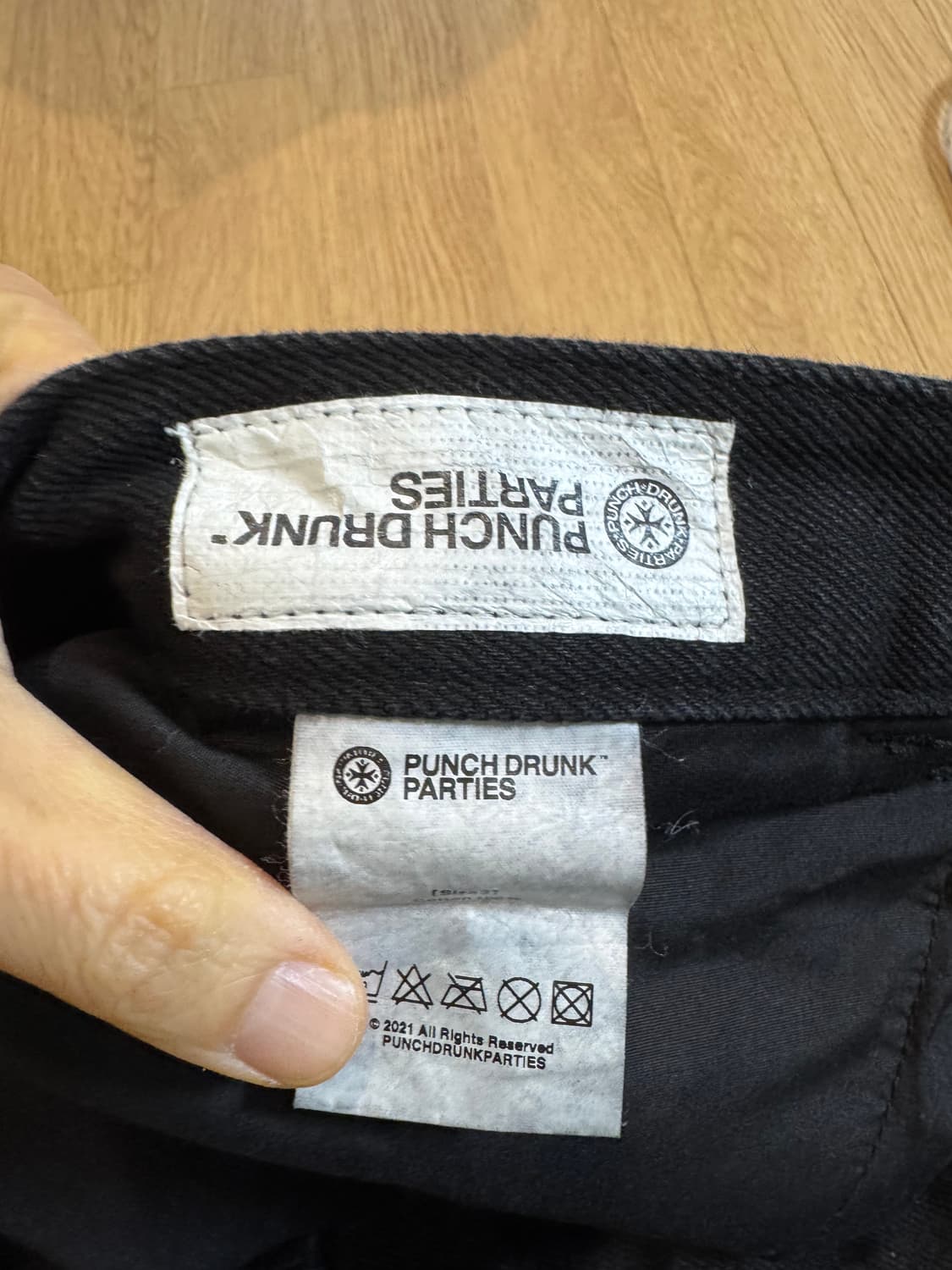 펀치드렁크파티즈 Flare Jean (PITCH BLACK) 상품이미지7