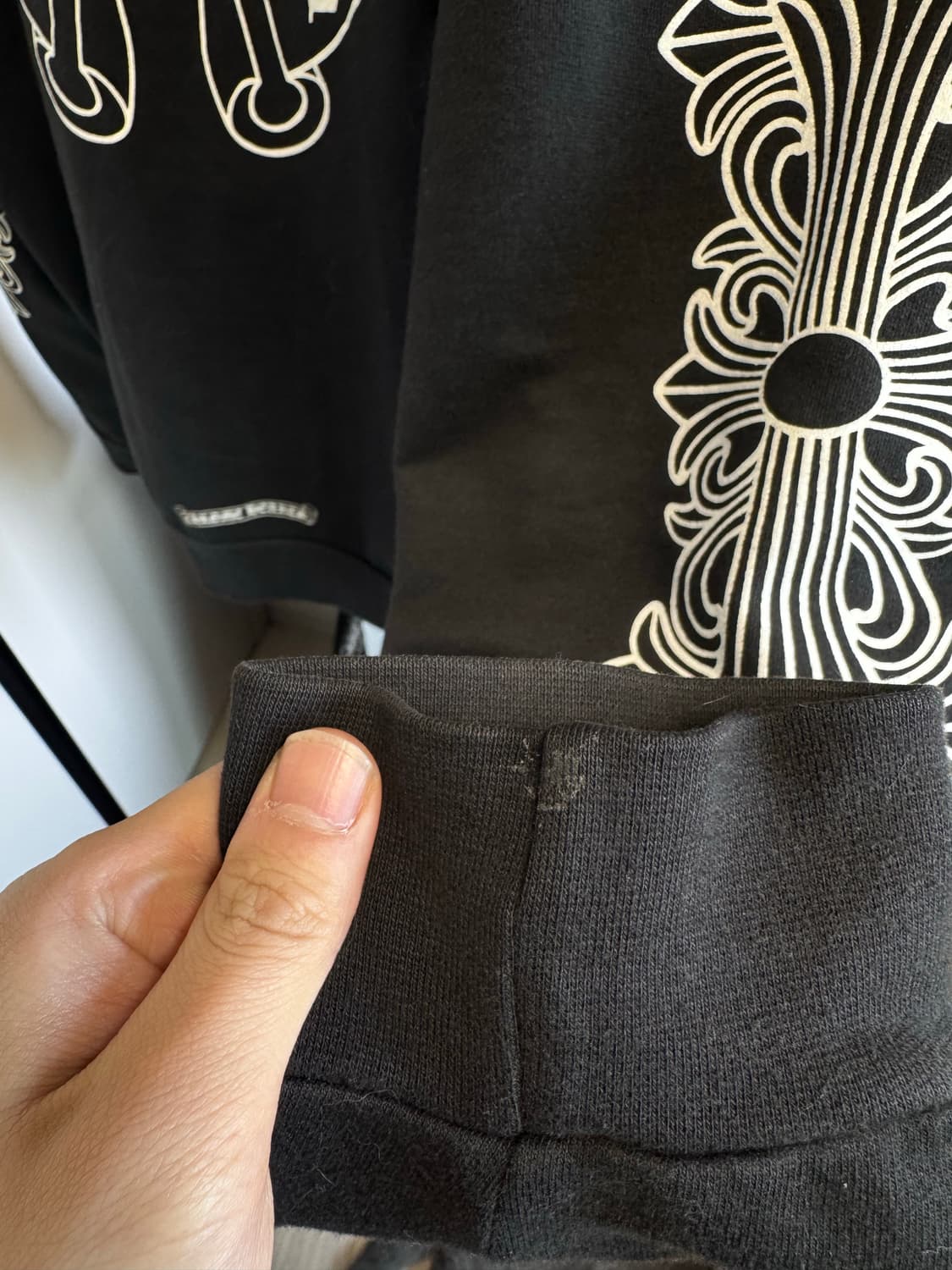 [L] 크롬하츠 홀스슈 플로랄 후드집업 상품이미지5