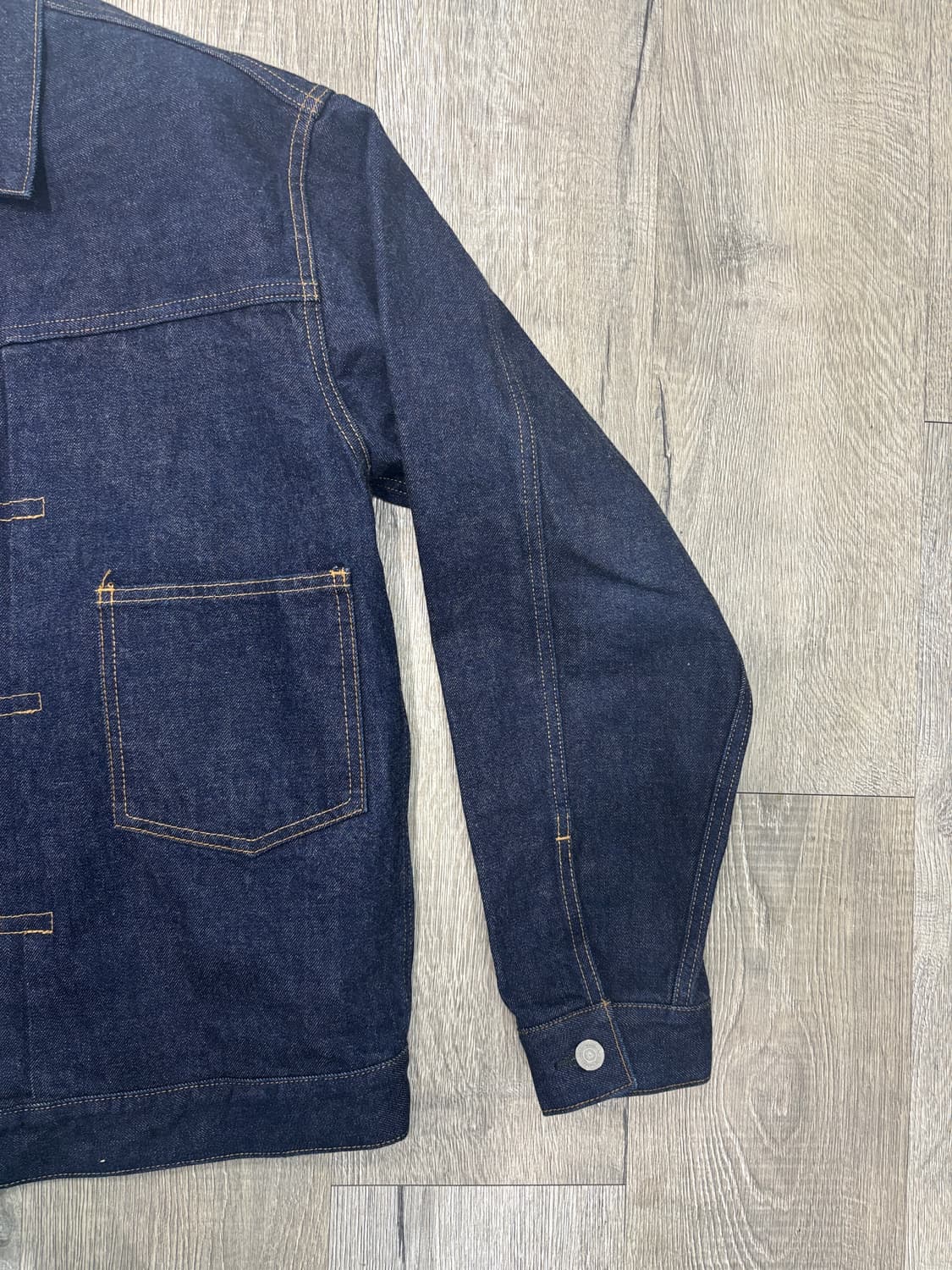 [42] 오디너리핏츠 타입2 데님 자켓 원워시 상품이미지7