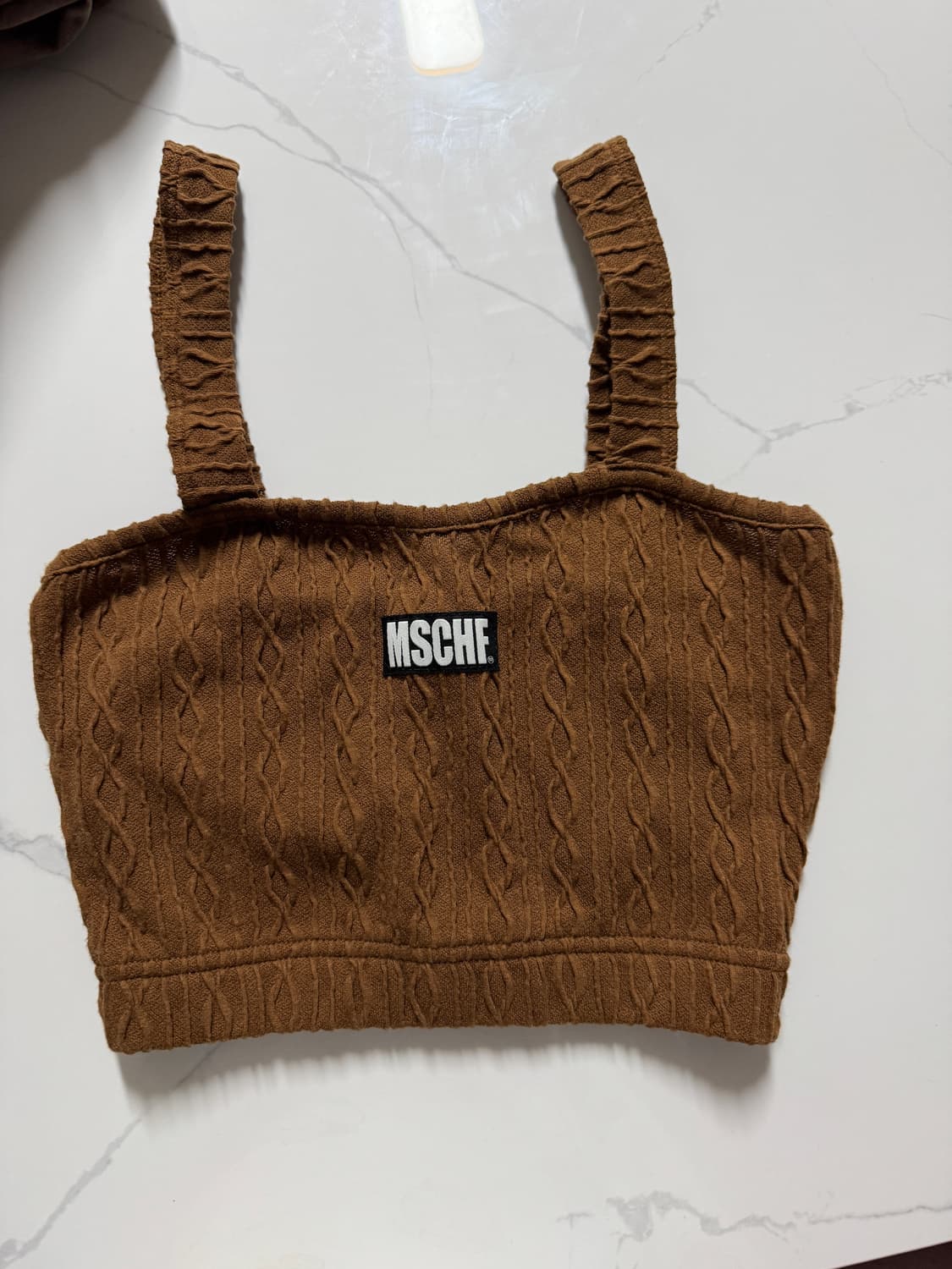 미스치프 뷔스티에 브라운 상품이미지1