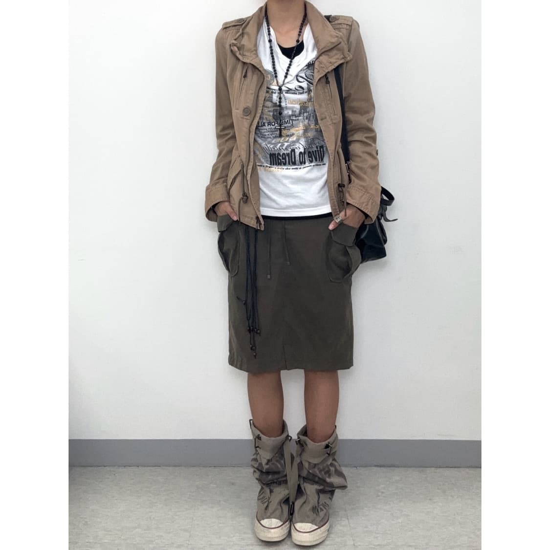 빈티지 락시크 레이어드 롱슬리브 상품이미지4