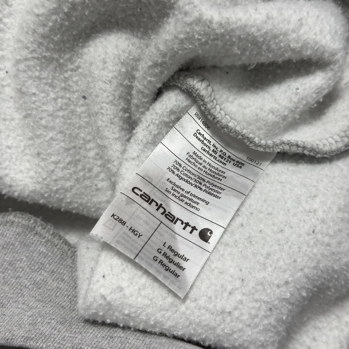 칼하트 사이드라인 후드티 상품이미지5