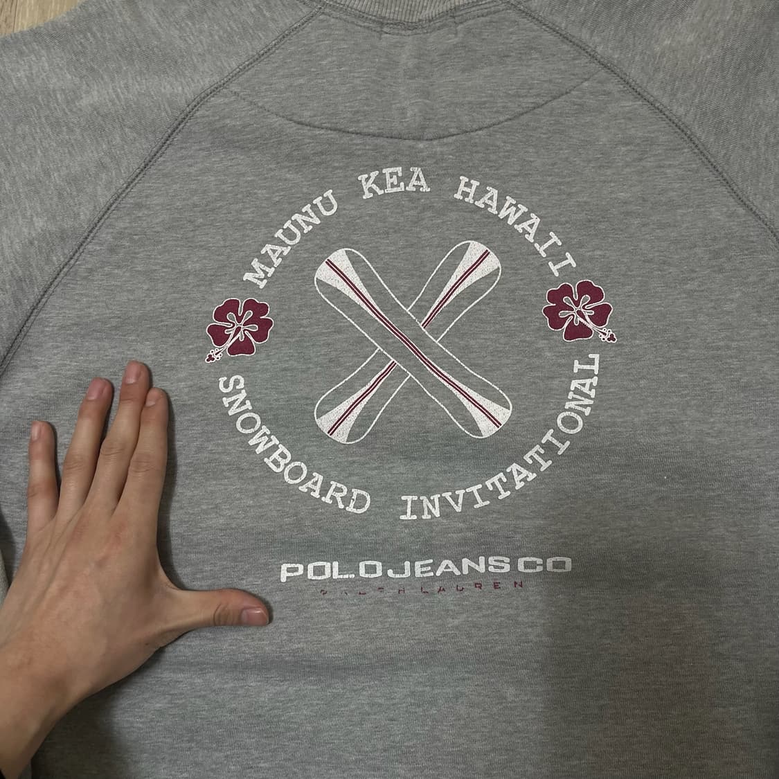 폴로 랄프로렌 진스 빅로고 나그랑 맨투맨 L/100  상품이미지5