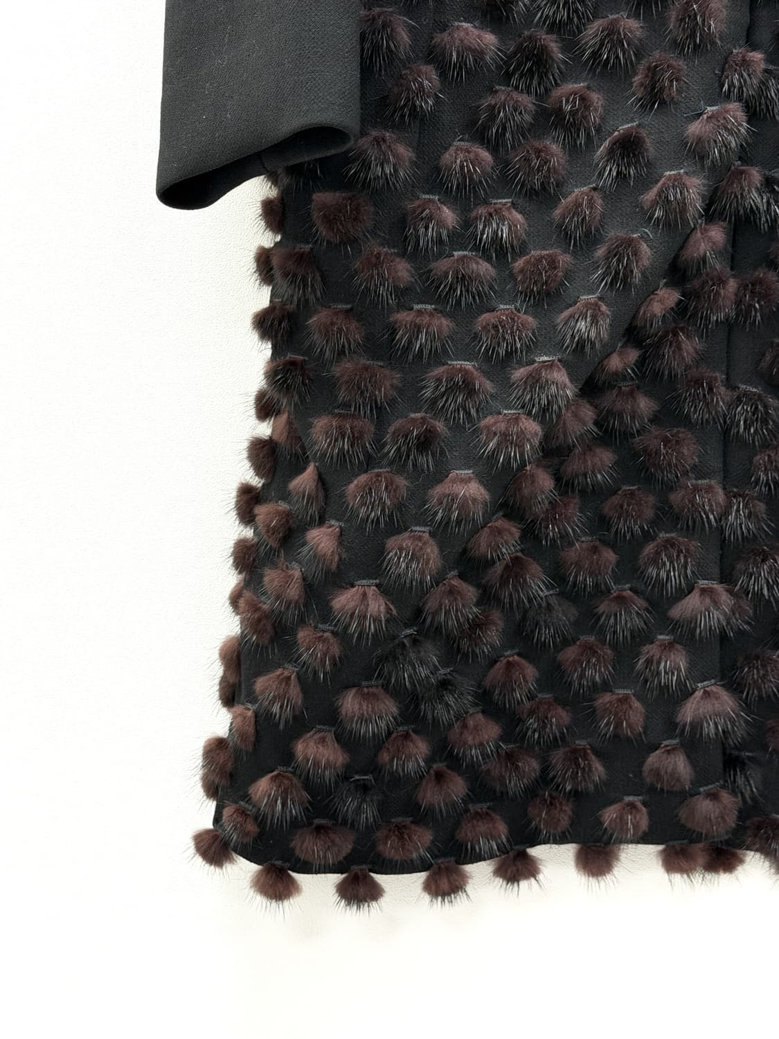 마르니 밍크 디테일 울 코트 상품이미지3