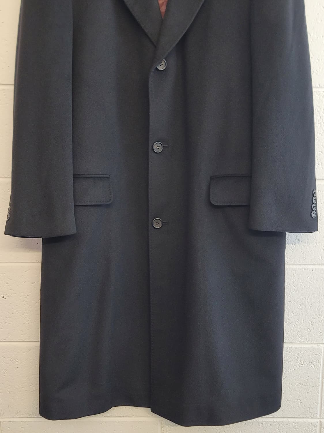 런던포그(LONDON FOG) 캐시미어 롱코트 판매 상품이미지4