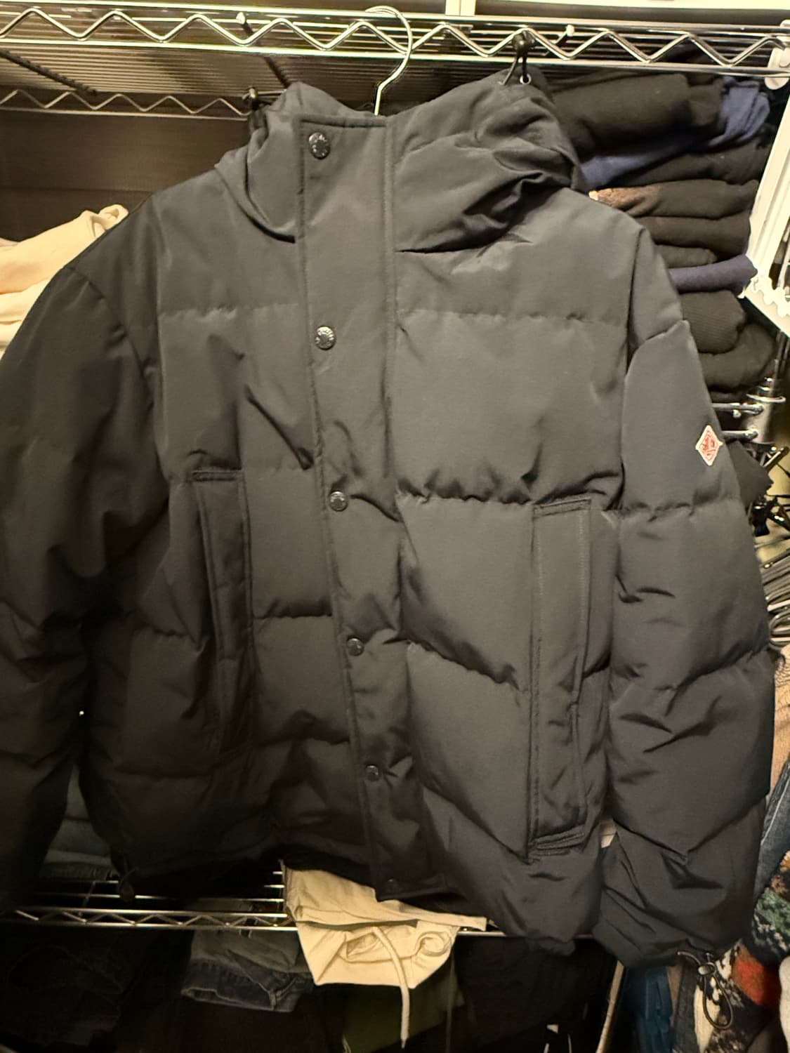 프릭스스토어 단톤 다운 후드 패딩 상품이미지10