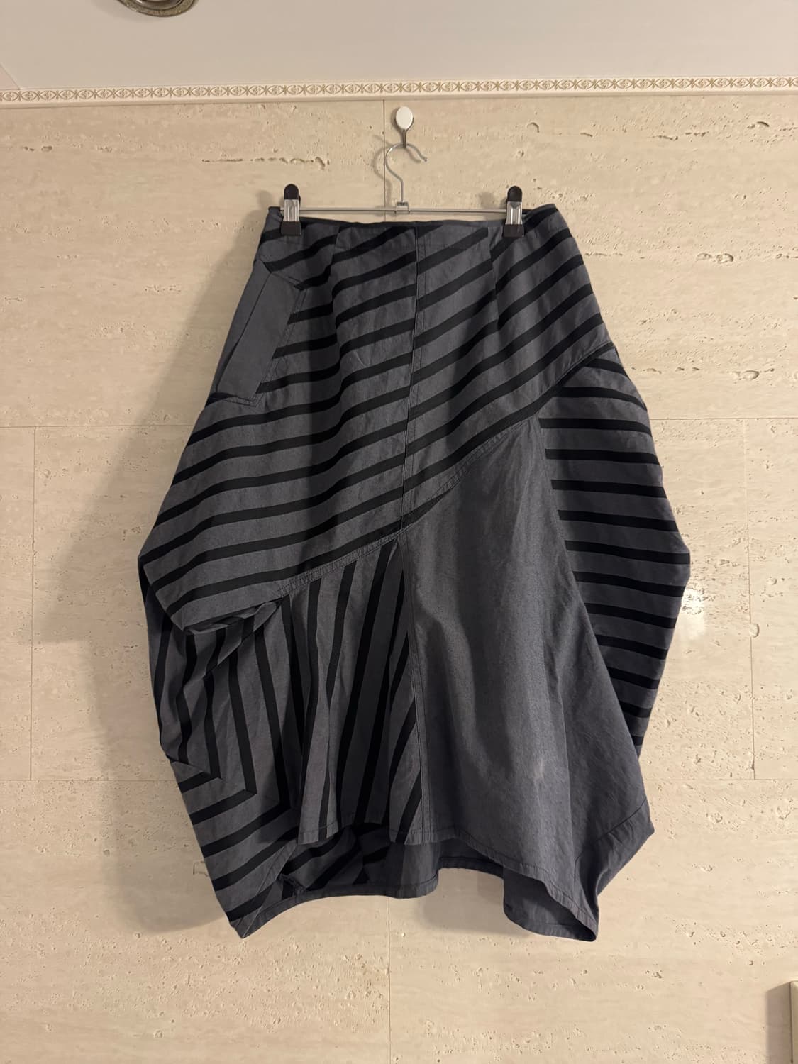 Stripe ballon skirt 상품이미지1