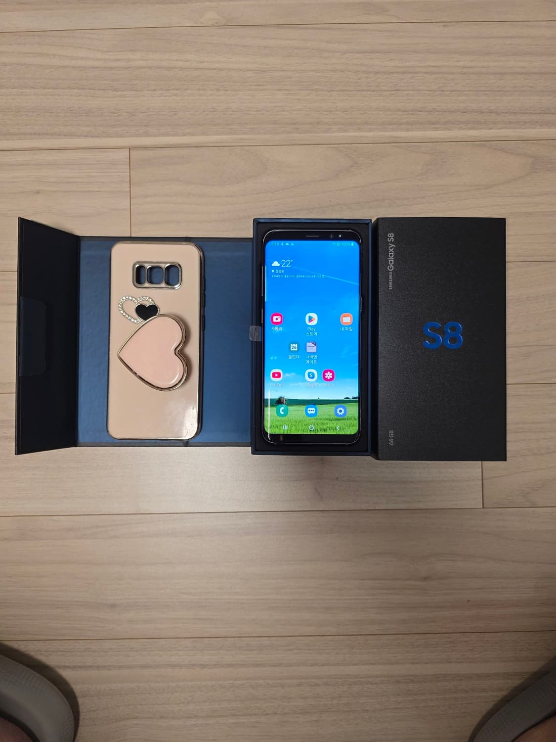 삼성 갤럭시 S8 오키드 그레이 색상 64GB (풀박) 상품이미지5