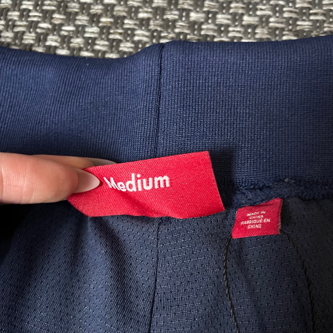 (밴딩) 슈프림 울트라 스웨이드 메쉬 쇼츠 네이비 M 상품이미지5