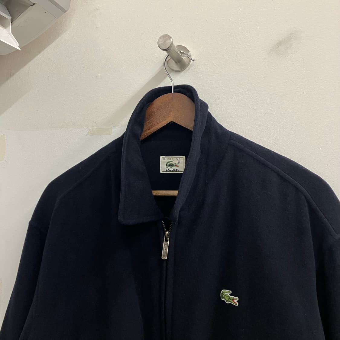N121 라코스테 블루종 봄버 자켓 상품이미지3