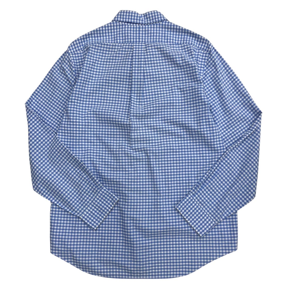 폴로 랄프로렌 옥스포드 소라 고방체크 셔츠 L 상품이미지3