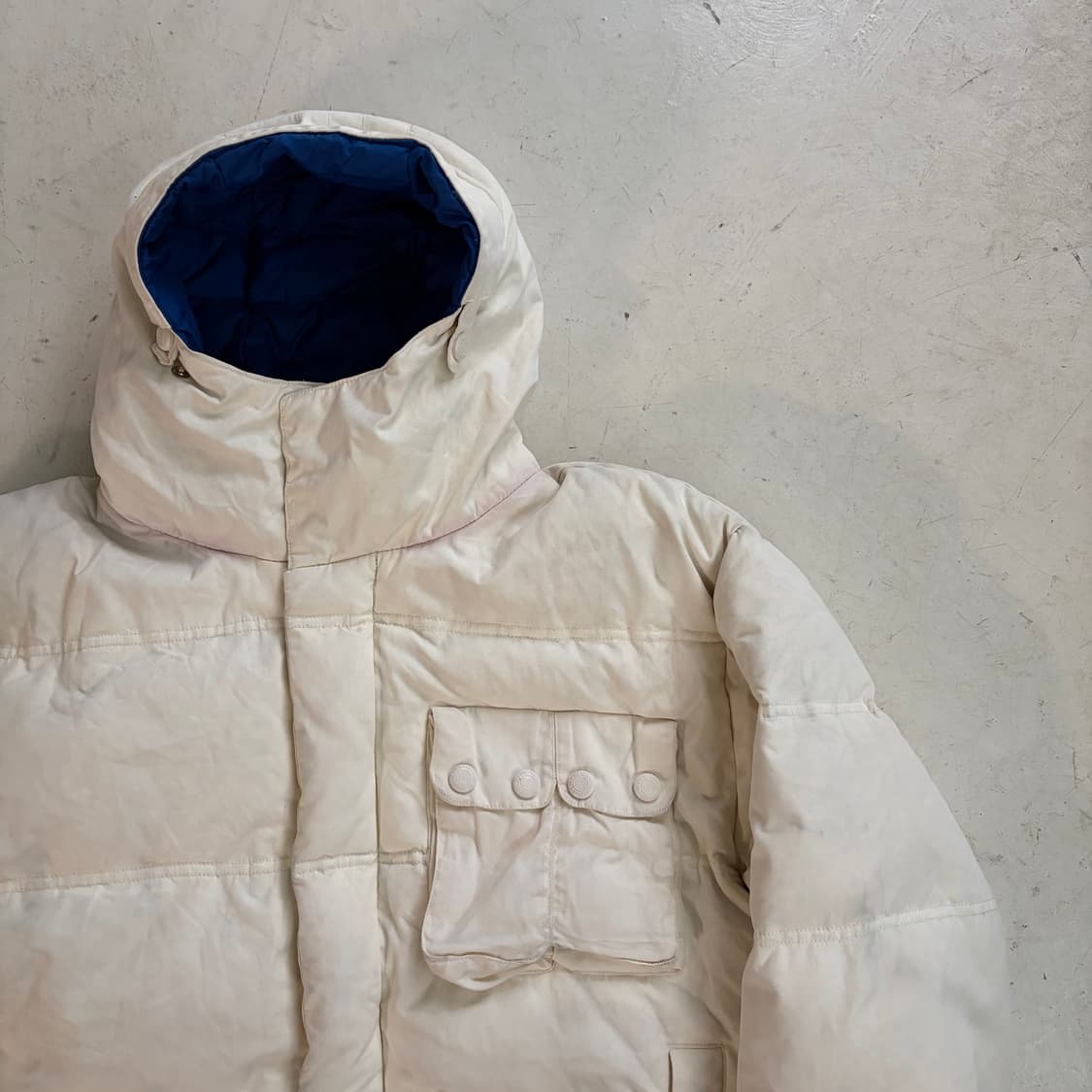 90s 타미힐피거 진스 빈티지 패딩 M 상품이미지2