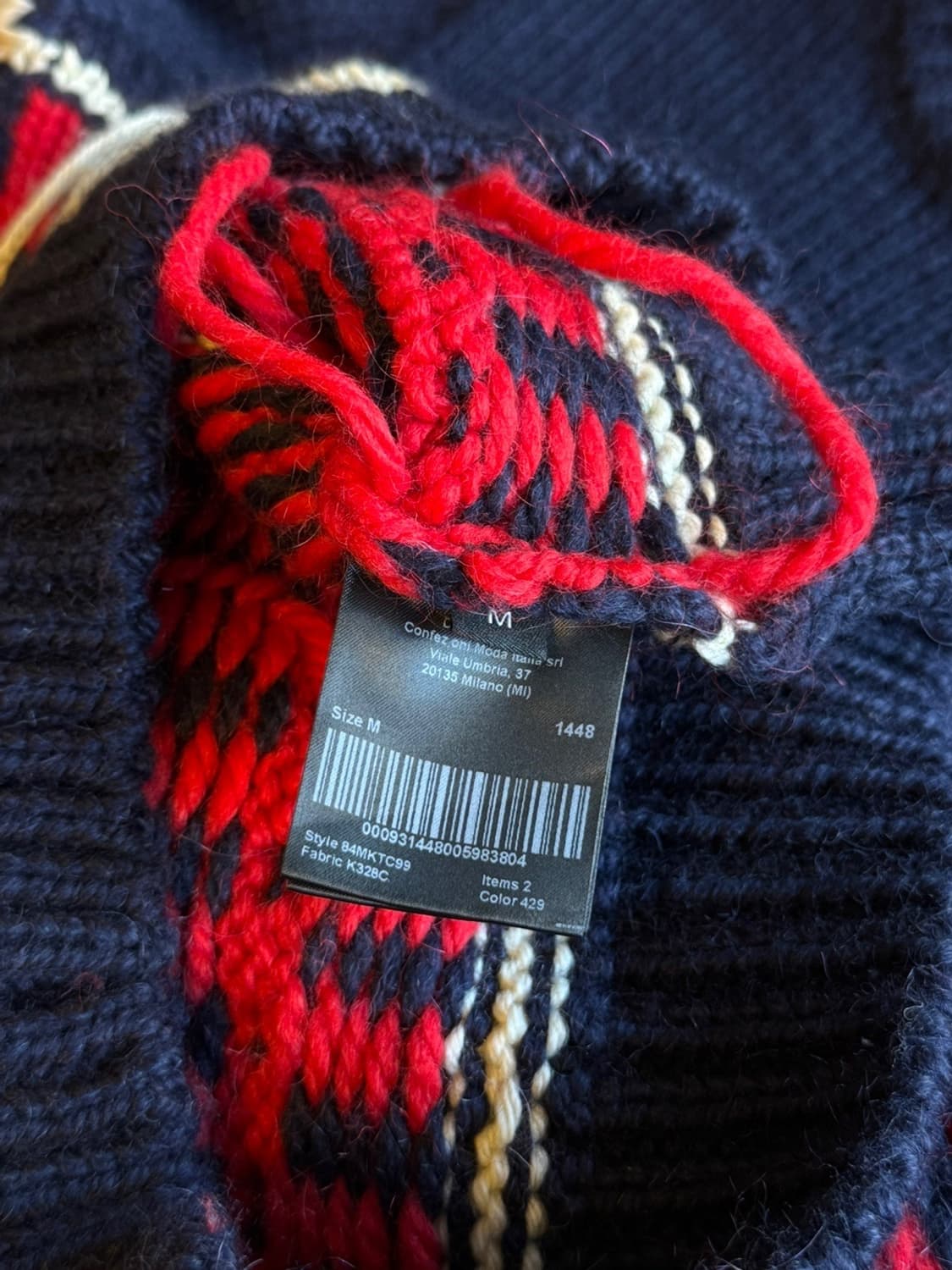 캘빈클라인 205W39NYC by 라프시몬스 니트 100~105 상품이미지5