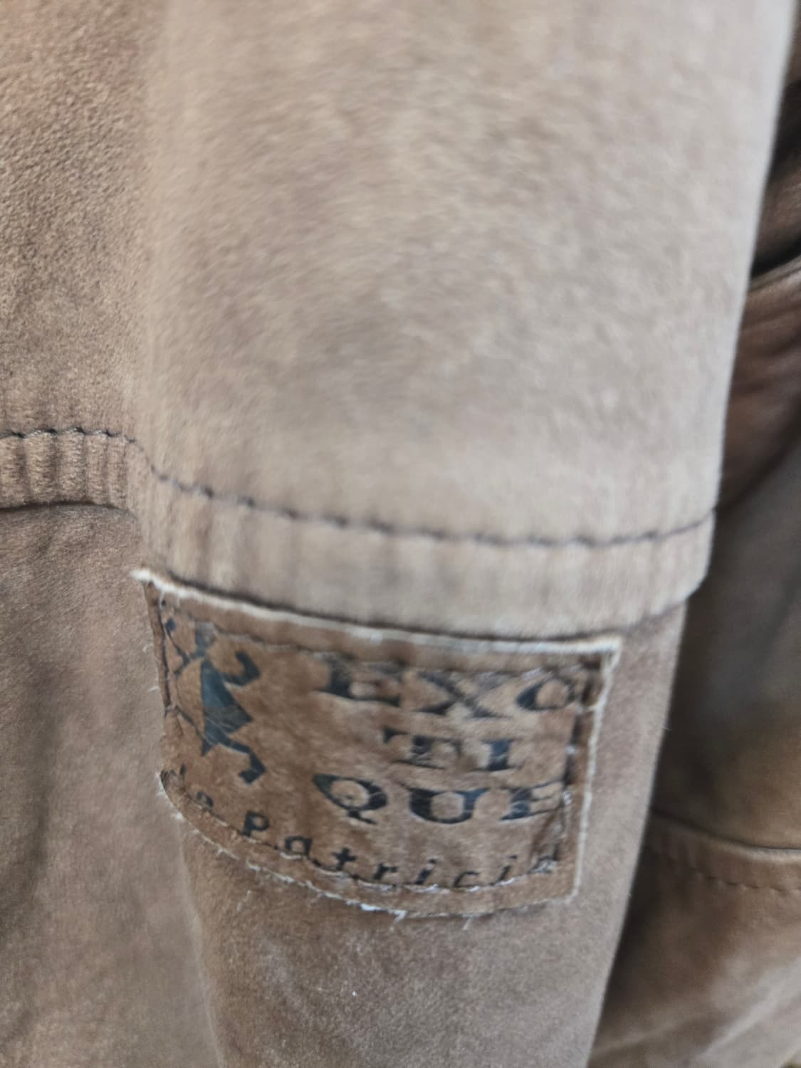 브라운 스웨이드 봄버 자켓(일본산) 상품이미지7