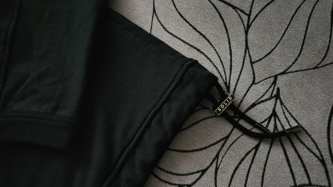 솔리드옴므 남성 하프집업 블랙 105 상품이미지6