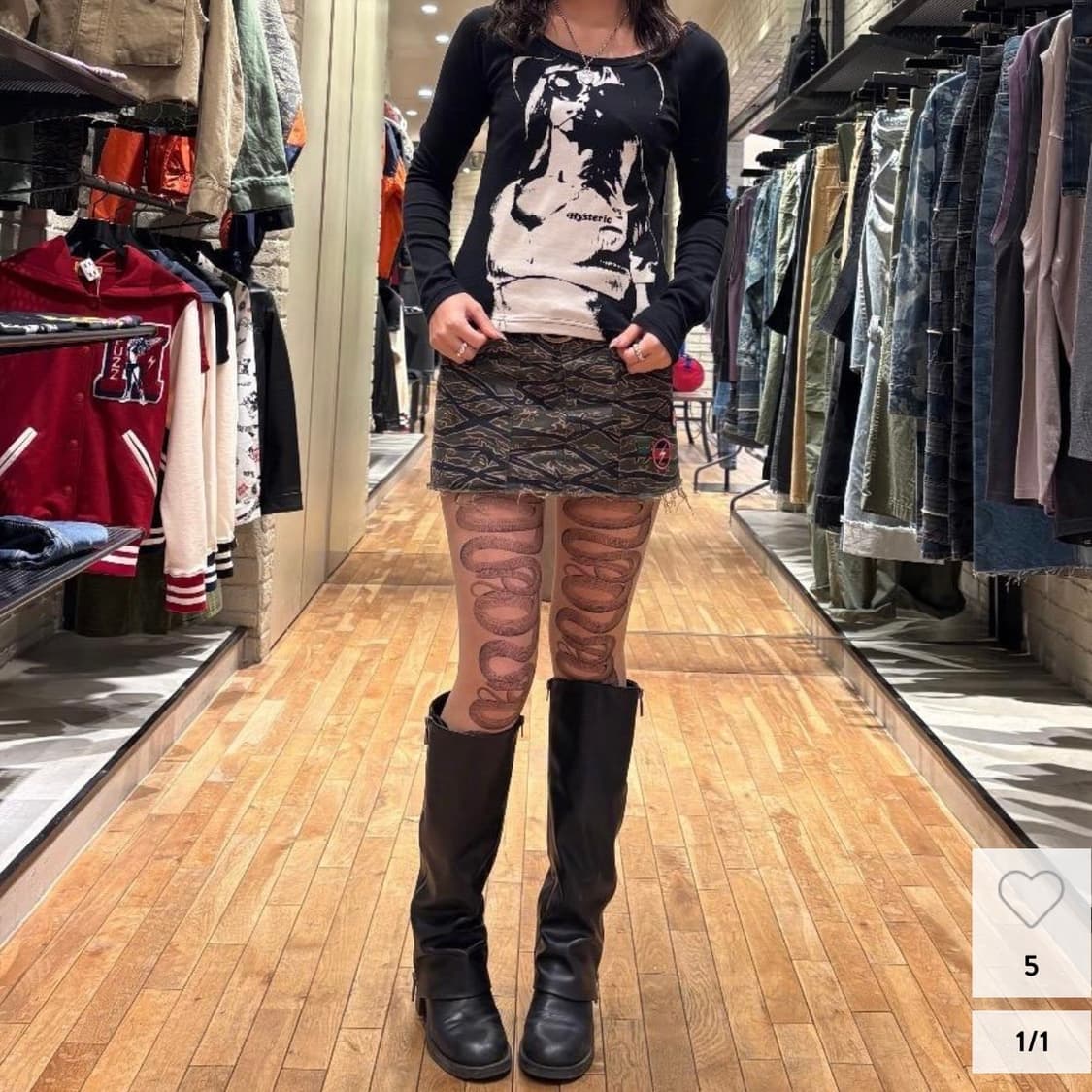 히스테릭 글래머 롱슬리브 상품이미지3