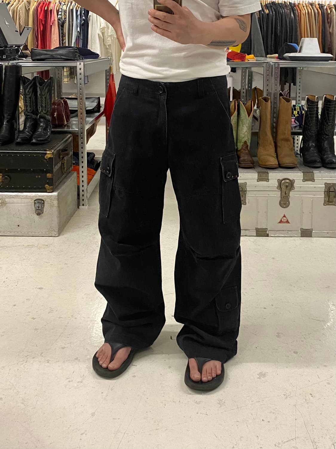 90's 291295＝HOMME 3d cargo stud pants 상품이미지1