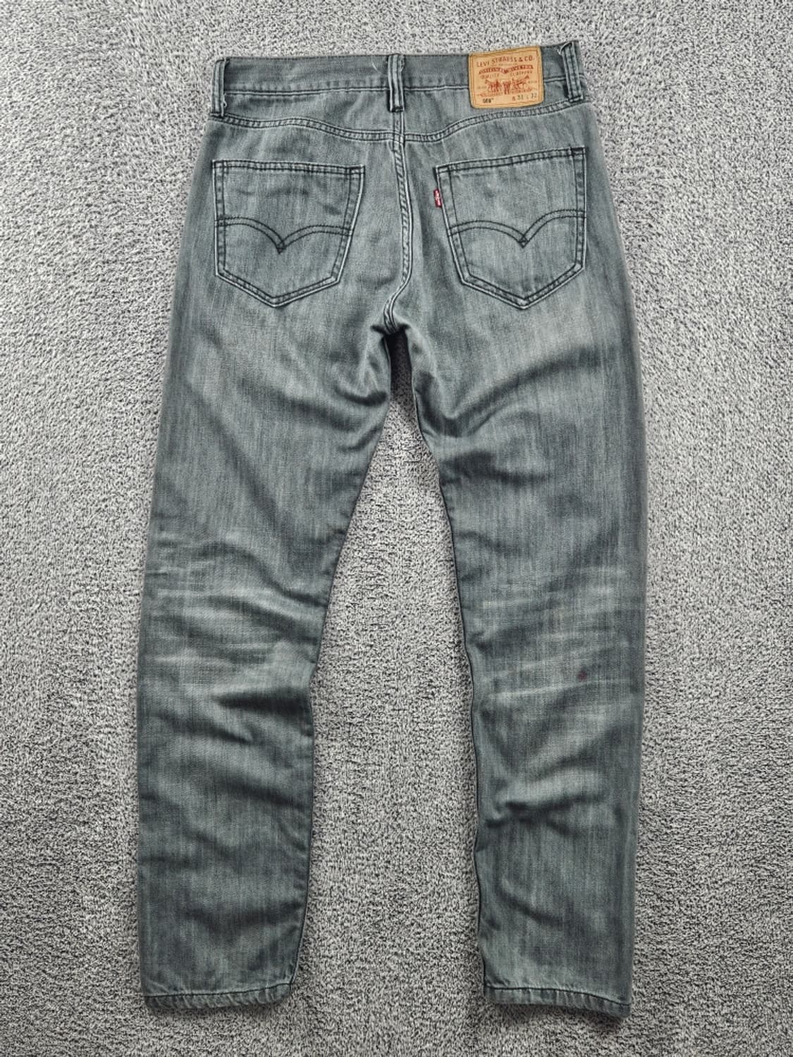 리바이스 508 그레이 진 데님 팬츠 ( 31X32 ) / 10865 상품이미지4
