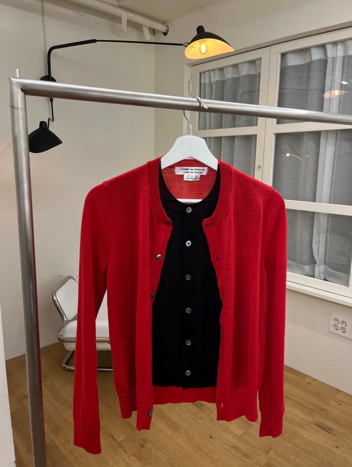 꼼데가르송 레이어드 가디건 상품이미지2