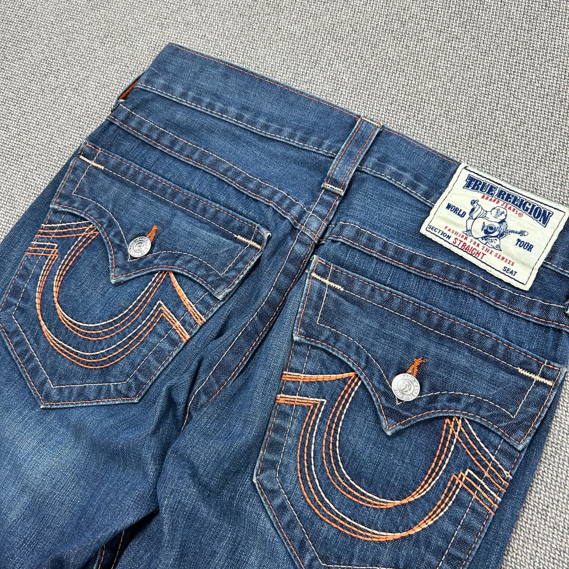 트루릴리전 섹션 스트레이트 데님팬츠(30) 상품이미지2