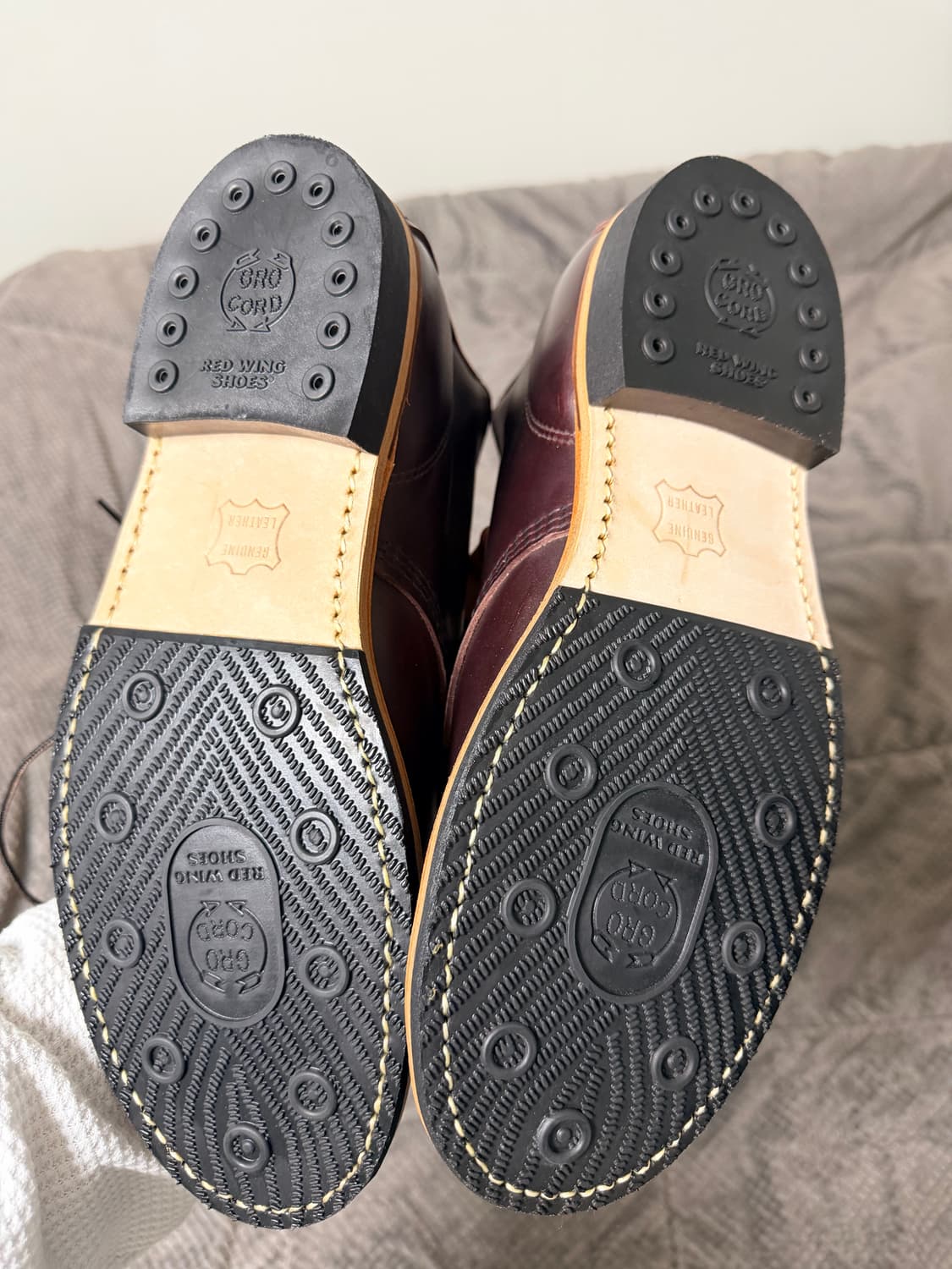 레드윙 9419 벡맨 블랙체리 9D 팩토리 세컨 상품이미지7