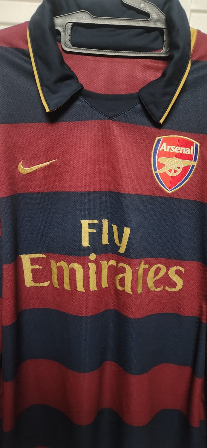 07-08 아스날 써드 긴팔 No.19 GILBERTO 나이키 유니폼 상품이미지3
