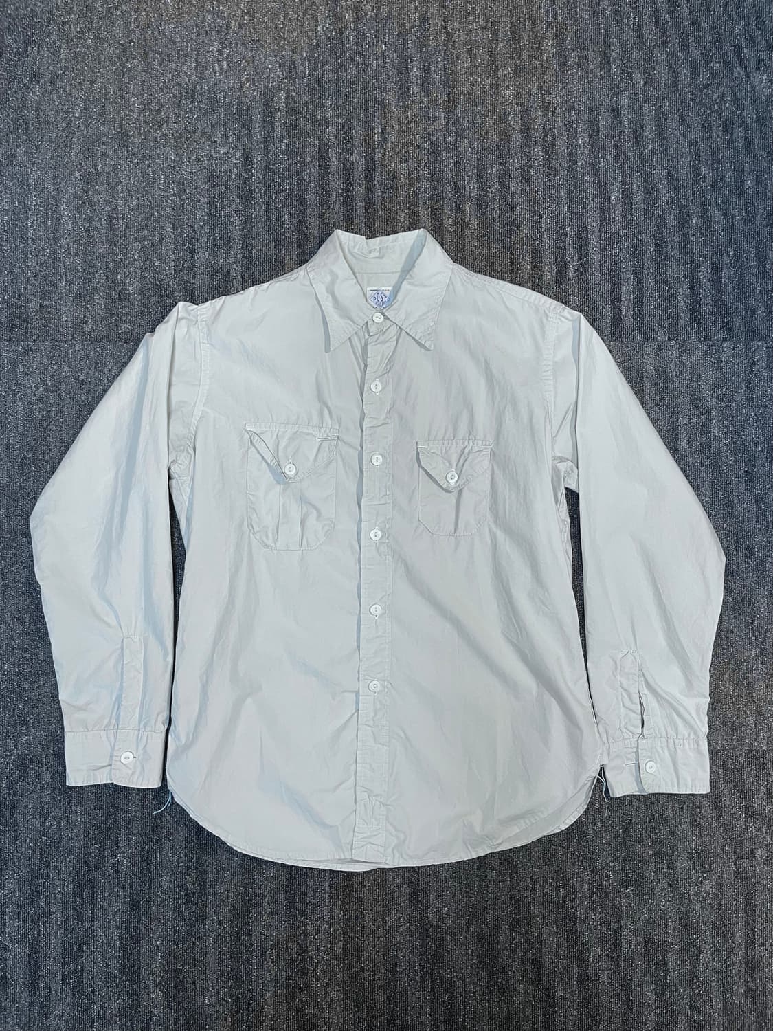 포스트오버롤즈 크루즈셔츠 라이트그레이 M 상품이미지1