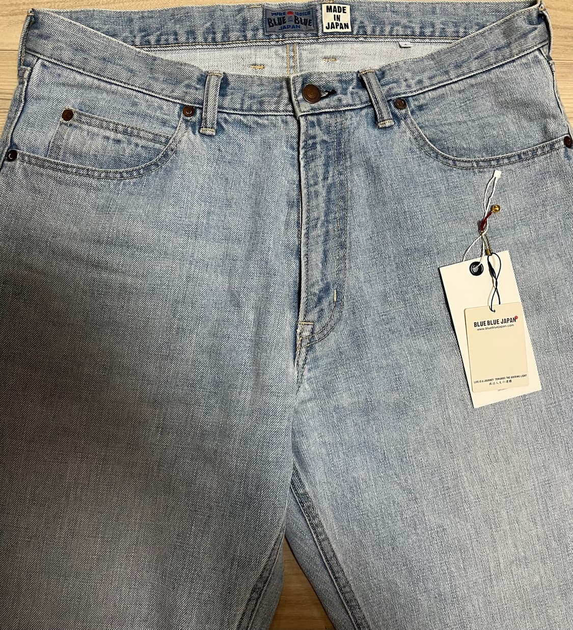 (BLUE BLUE JAPAN)블루블루 재팬 셀비지 데님 팬츠(청바지) 상품이미지2