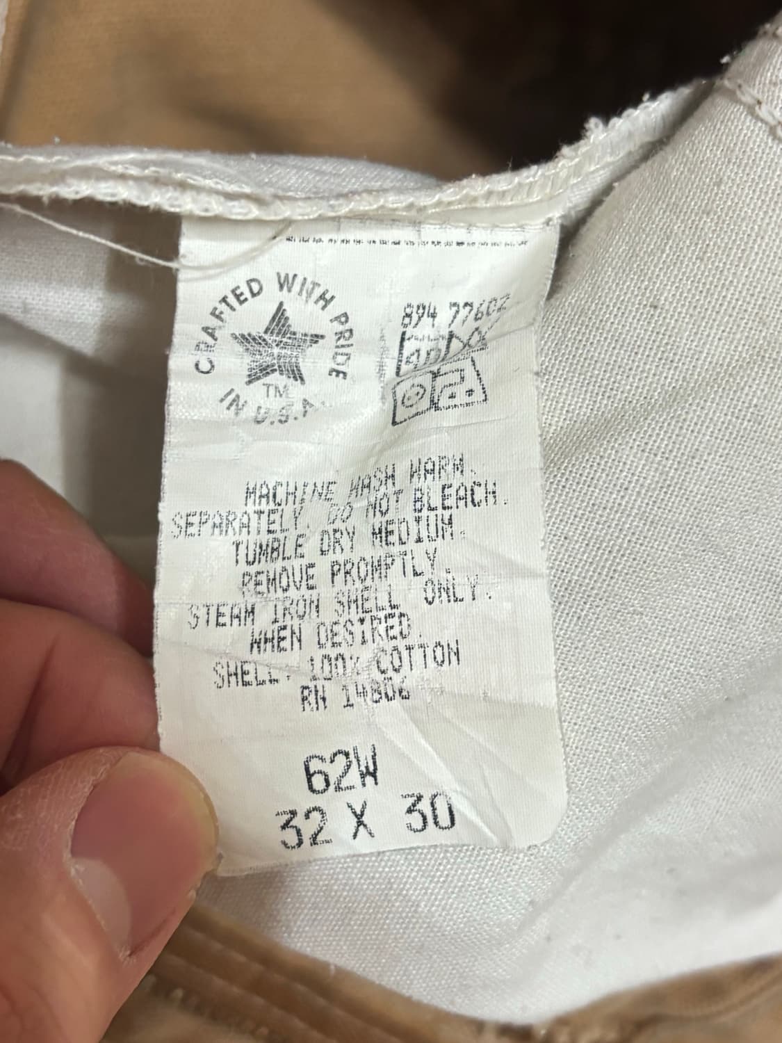 90s 칼하트 더블니 usa 32x30 상품이미지4