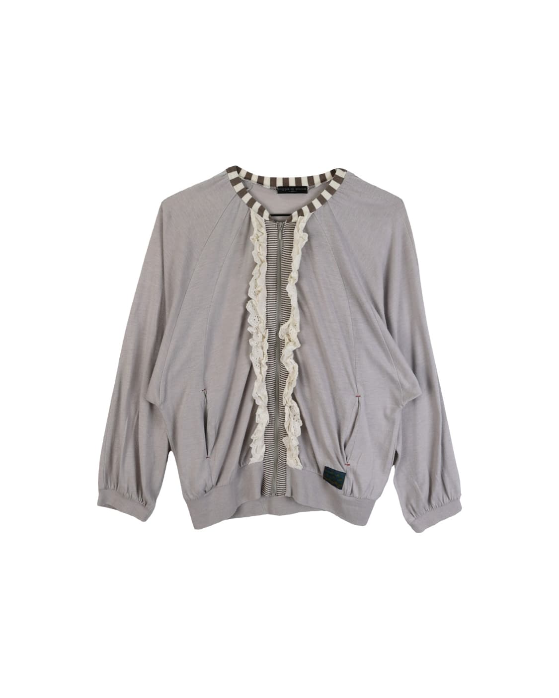 Zucca Frill Zip Up Top 상품이미지4