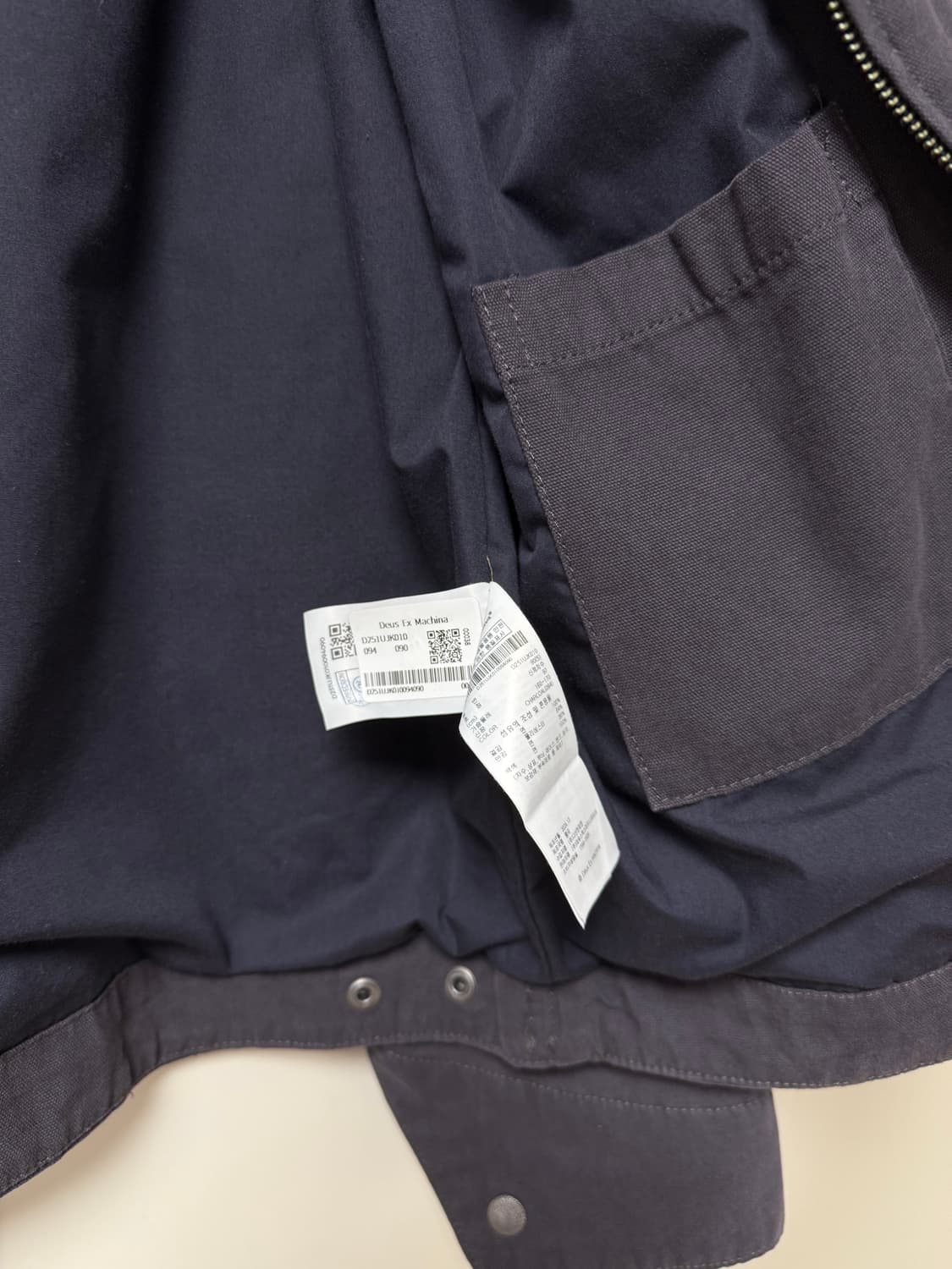 데우스 워크자켓 차콜 상품이미지7