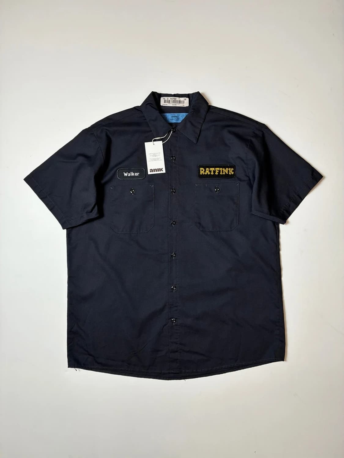 Selected 00's 빅프린팅 반팔 코튼 셔츠 PN9487 상품이미지3