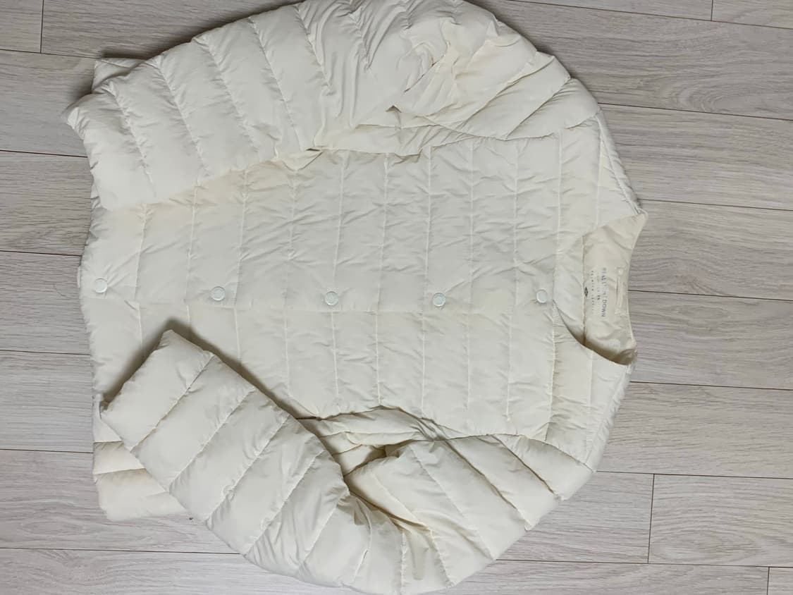 탑텐 여성 경량패딩 아이보리 85 상품이미지2