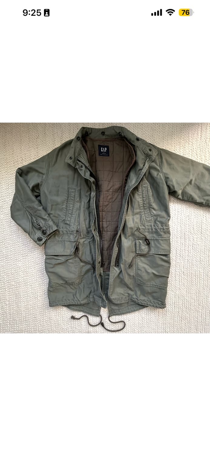 빈티지 갭 GAP 밀리터리 파카 (스몰) 상품이미지4