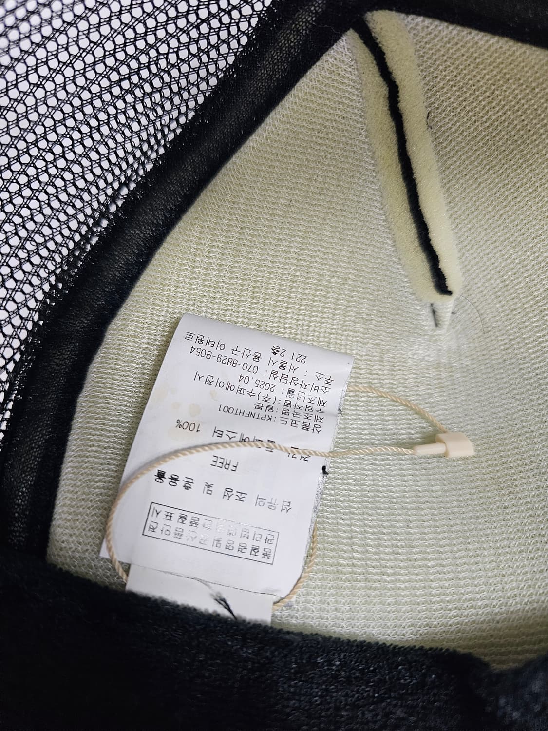 캐피탈더데님다이드프리트트러커캡 상품이미지7