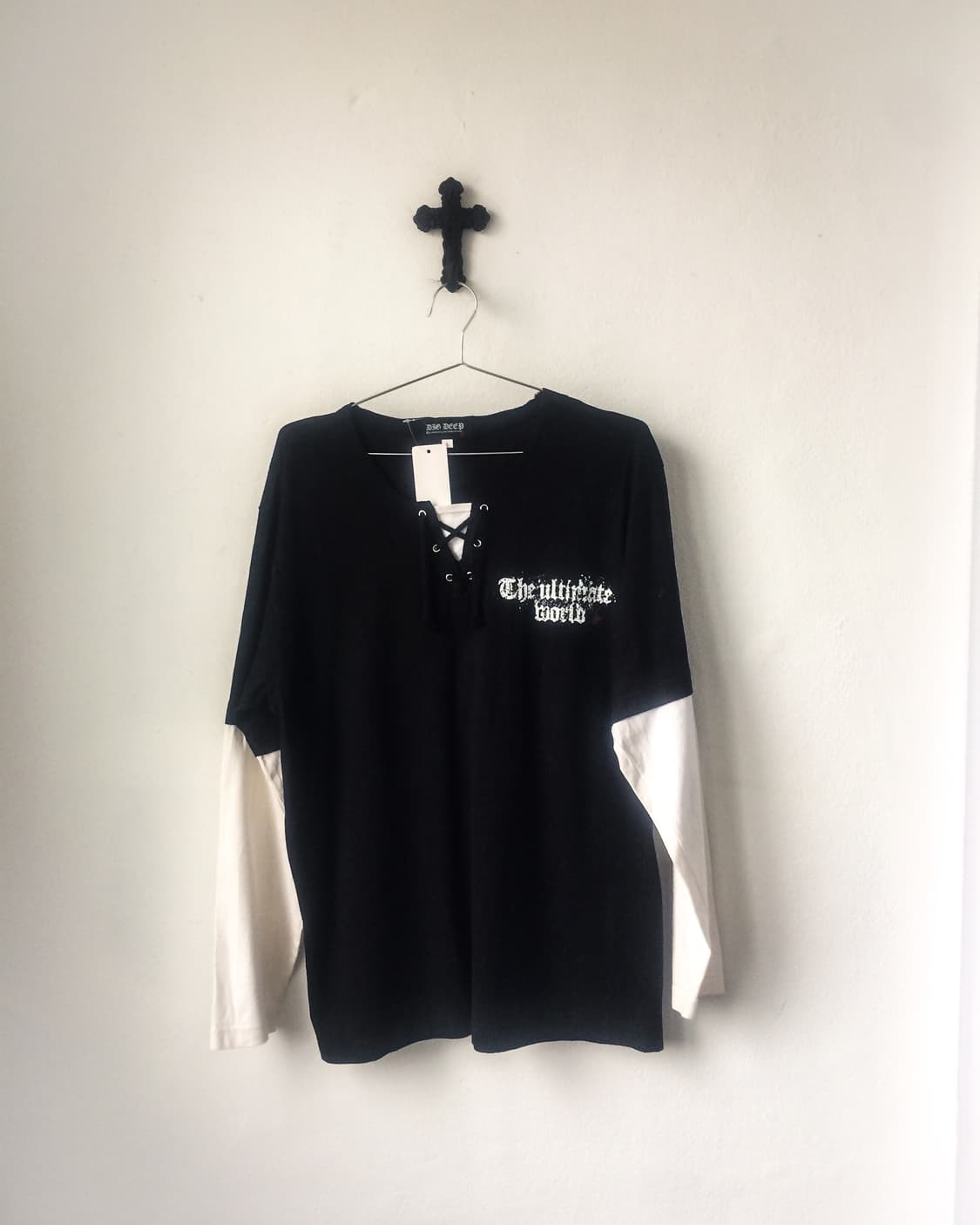 Dig deep lace up point layered sleeve 상품이미지2