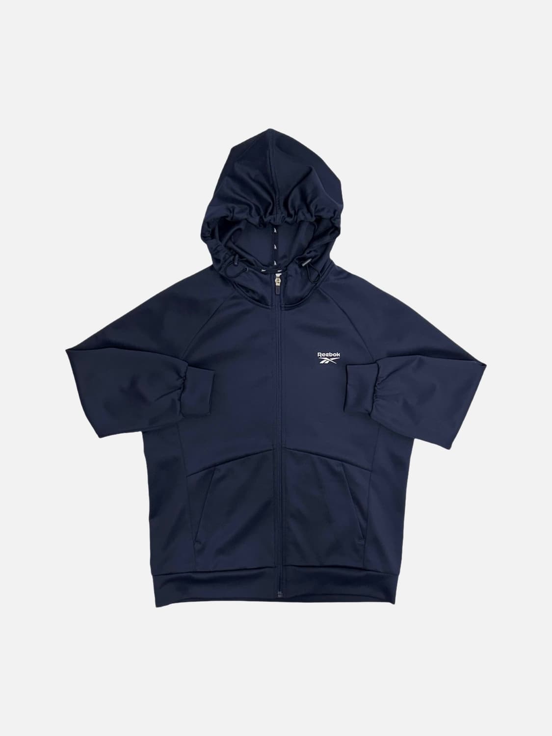 리복 져지 후드집업 네이비 트레이닝복 상품이미지1