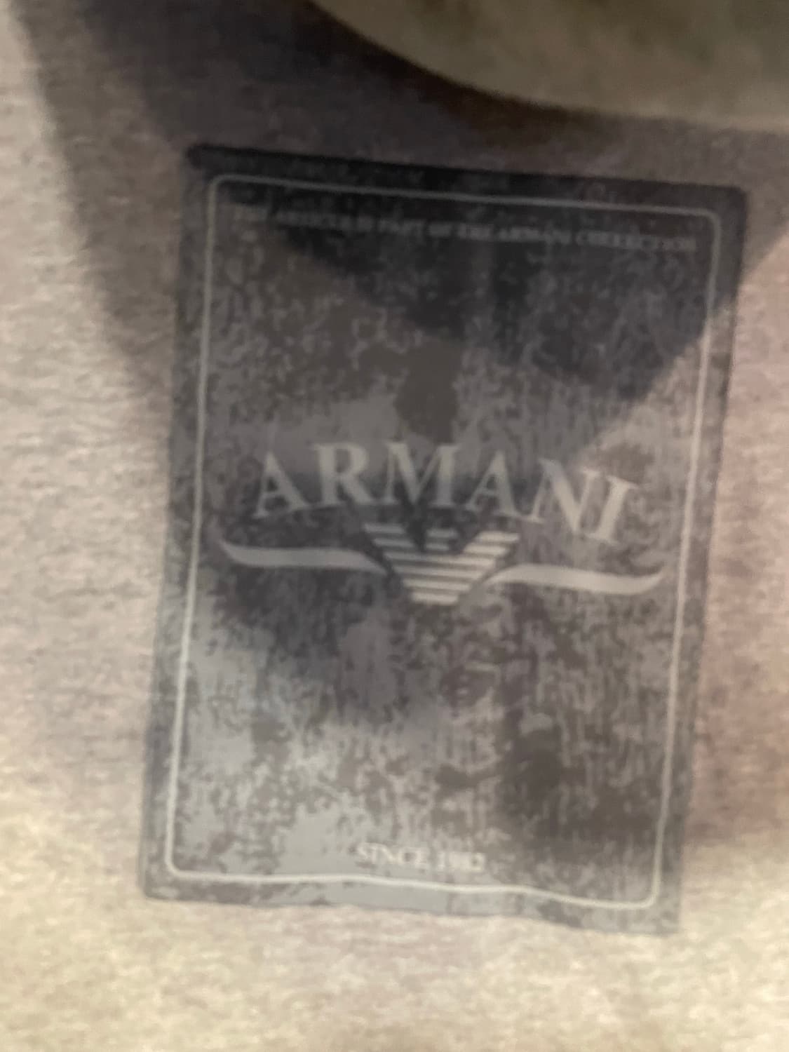 여성 아르마니 바람막이 실측50 기장53 상품이미지3