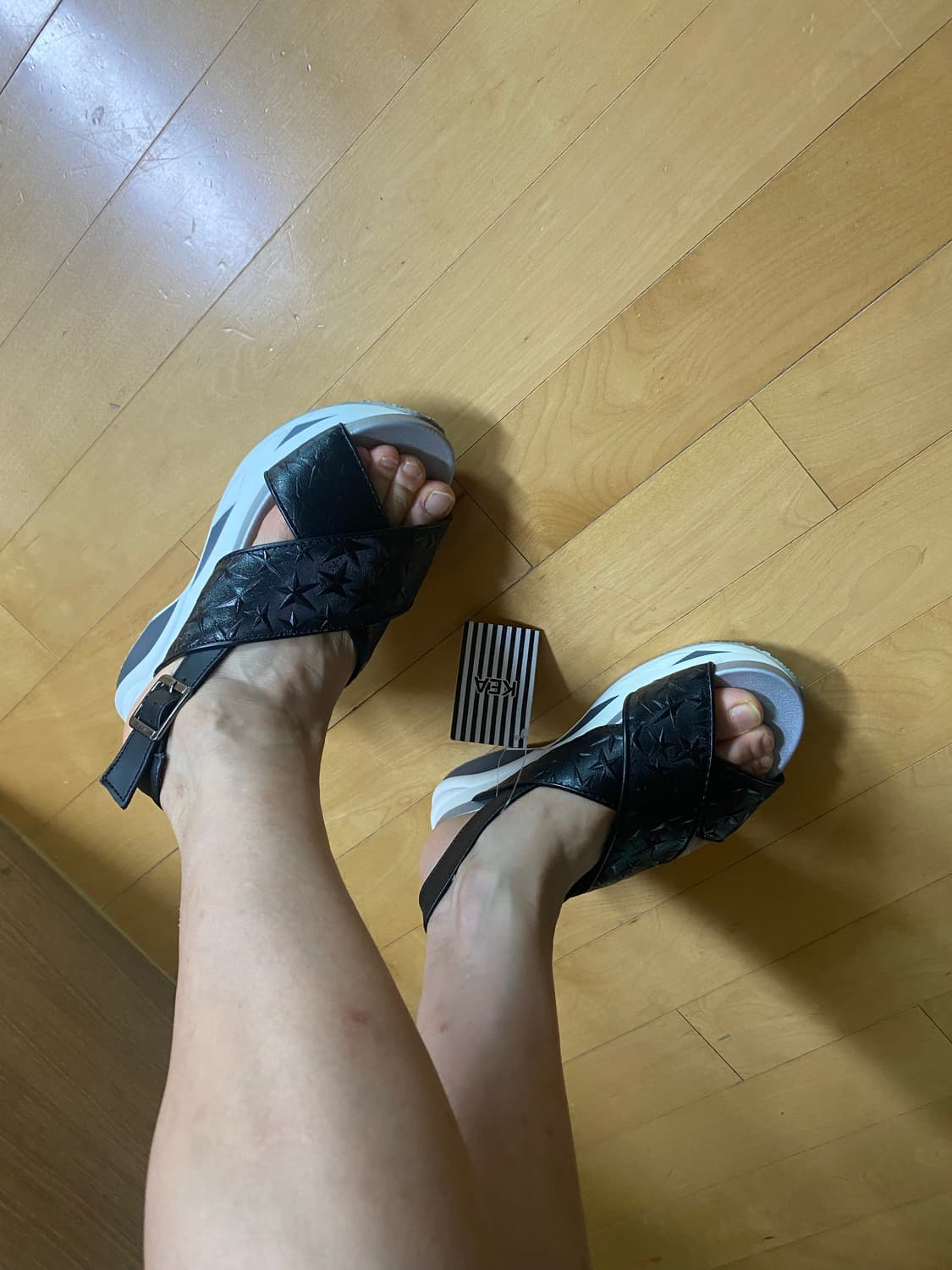 KEA 썸머 샌들 블랙 235 새상품 상품이미지6