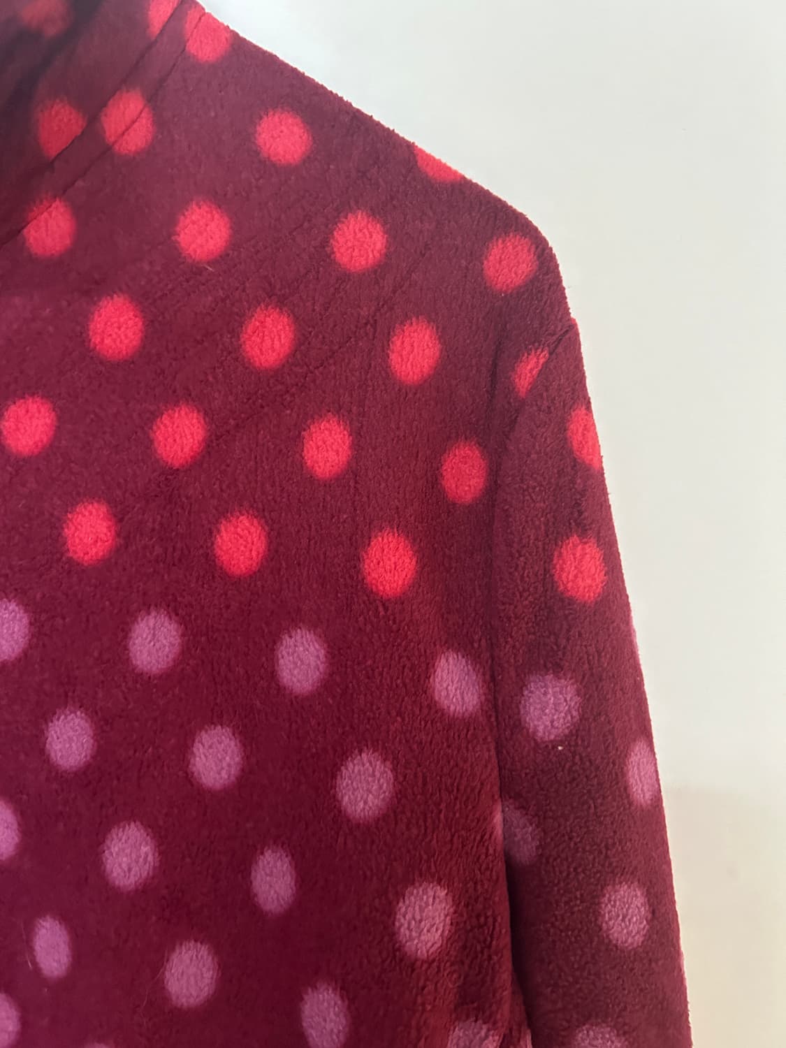 유니클로 땡땡이 후리스  상품이미지4