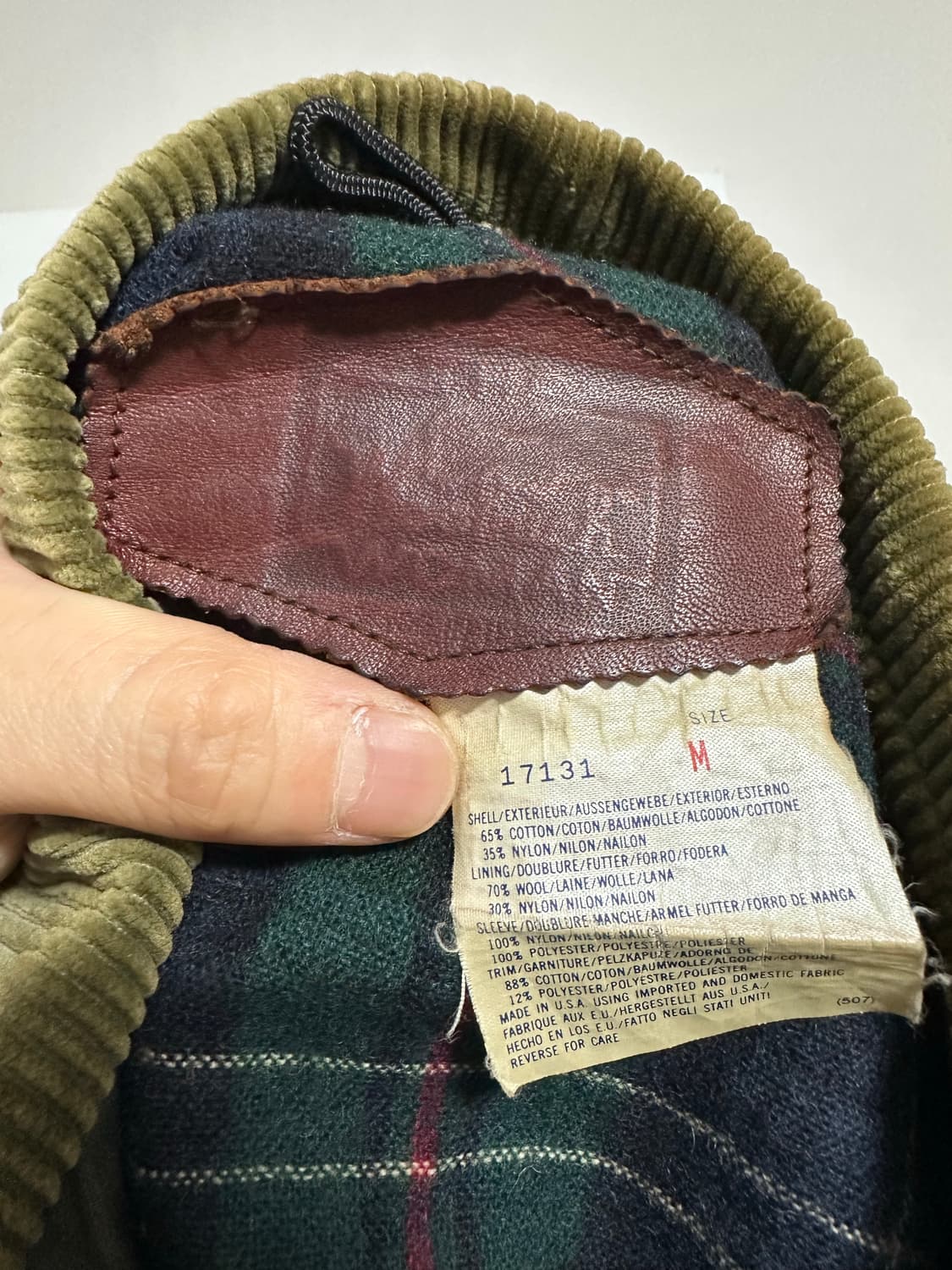 울리치 우먼 왁스 헌팅 자켓 상품이미지4