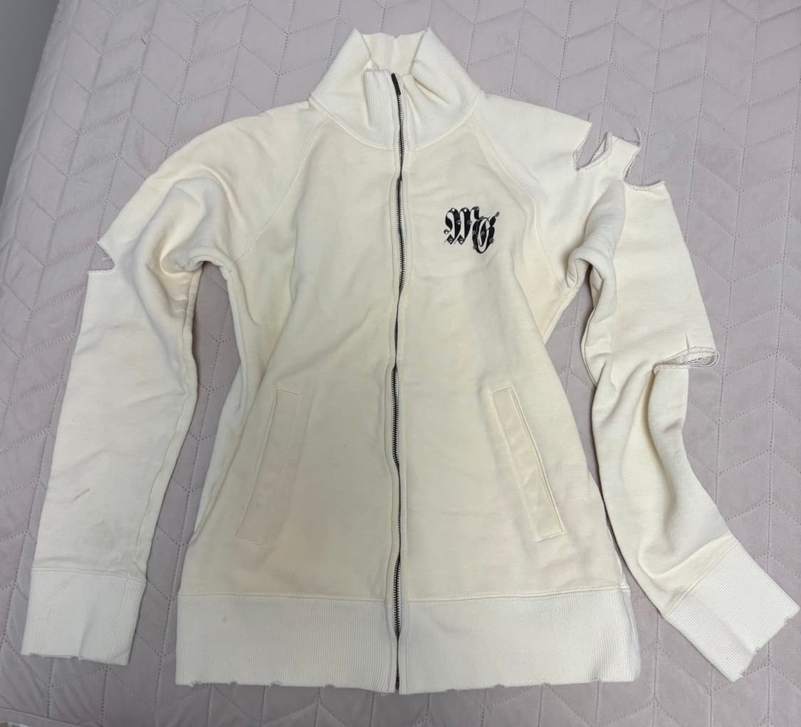 material girl 데미지 집업 상품이미지1