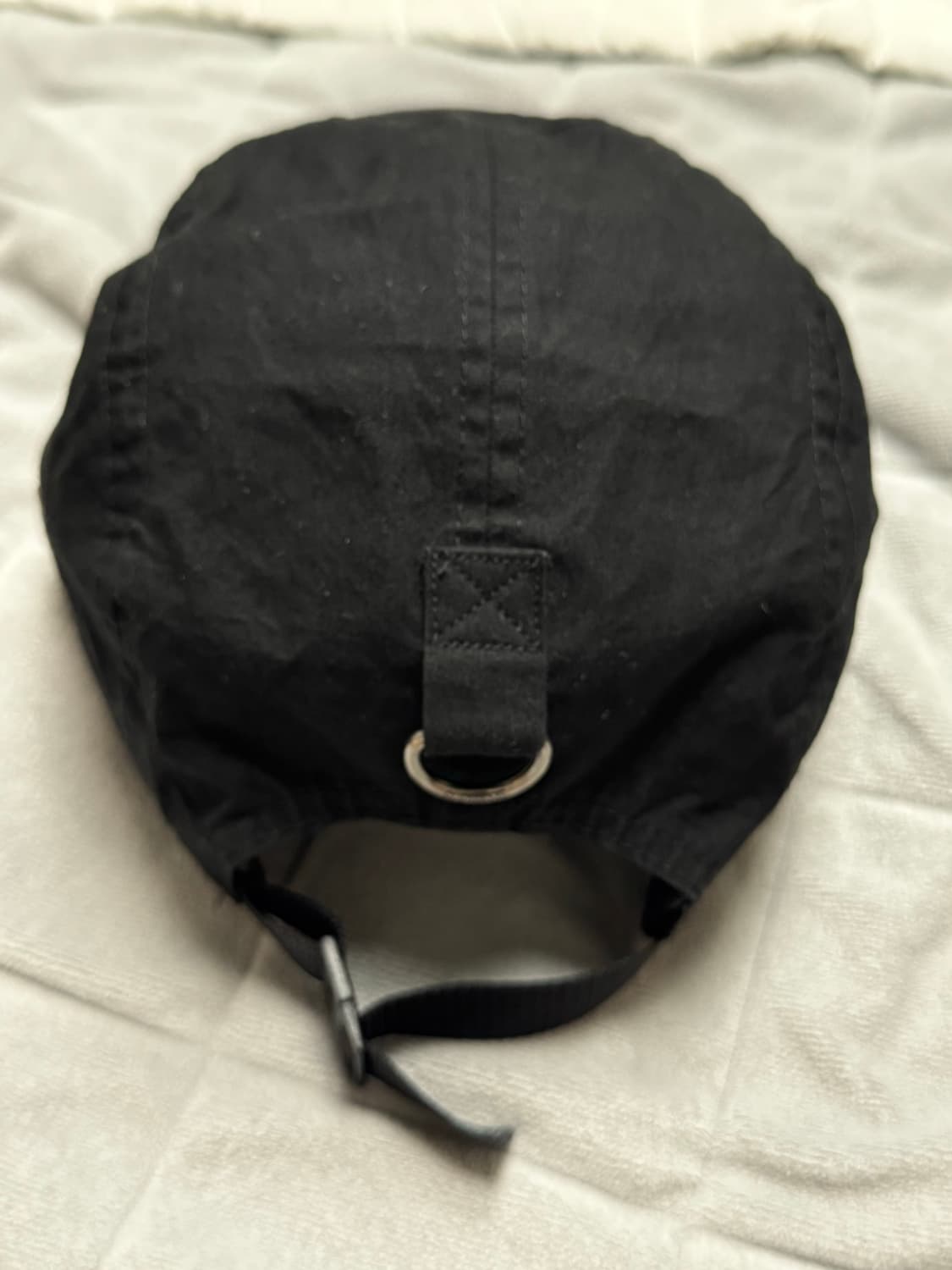 슈프림 워시드 치노 트윌 캠프캡 블랙 상품이미지3