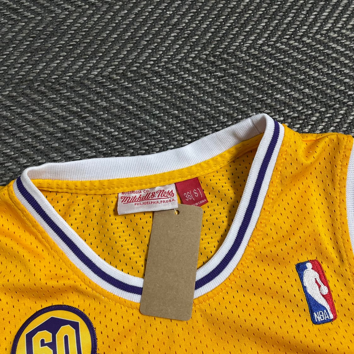 NBA 미첼앤네스 LA레이커스 코비 브라이언트 스윙맨 져지o 4422 상품이미지4